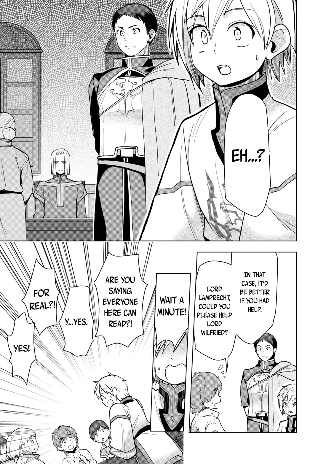 Ascendance of a Bookworm ~I'll do anything to become a librarian~ Part 3 「Let's Spread the Book to the Territory!」 Chapter 33 page 12 - Chapter 33: Swapping Lives - Part 1