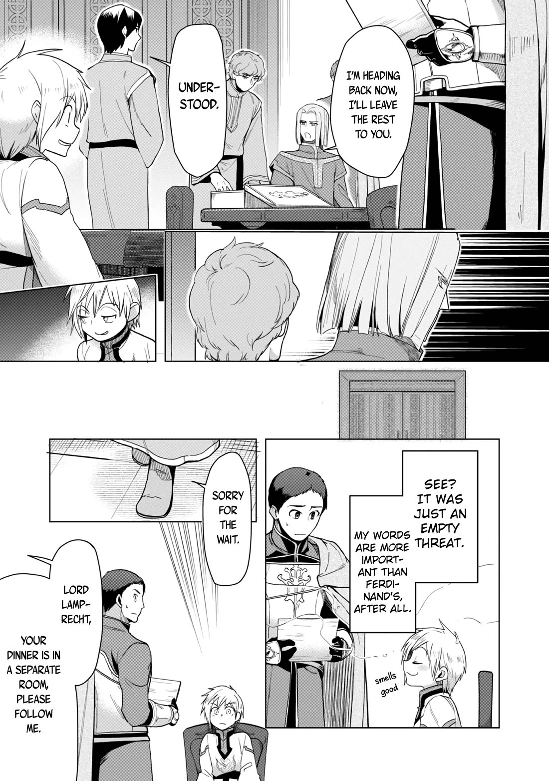 Ascendance of a Bookworm ~I'll do anything to become a librarian~ Part 3 「Let's Spread the Book to the Territory!」 Chapter 33 page 26 - Chapter 33: Swapping Lives - Part 1