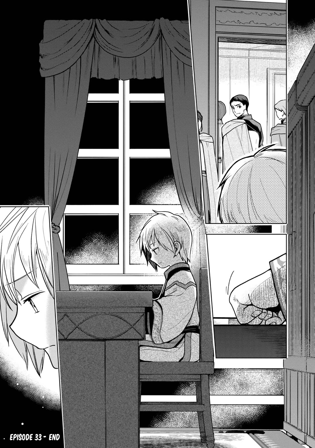 Ascendance of a Bookworm ~I'll do anything to become a librarian~ Part 3 「Let's Spread the Book to the Territory!」 Chapter 33 page 34 - Chapter 33: Swapping Lives - Part 1