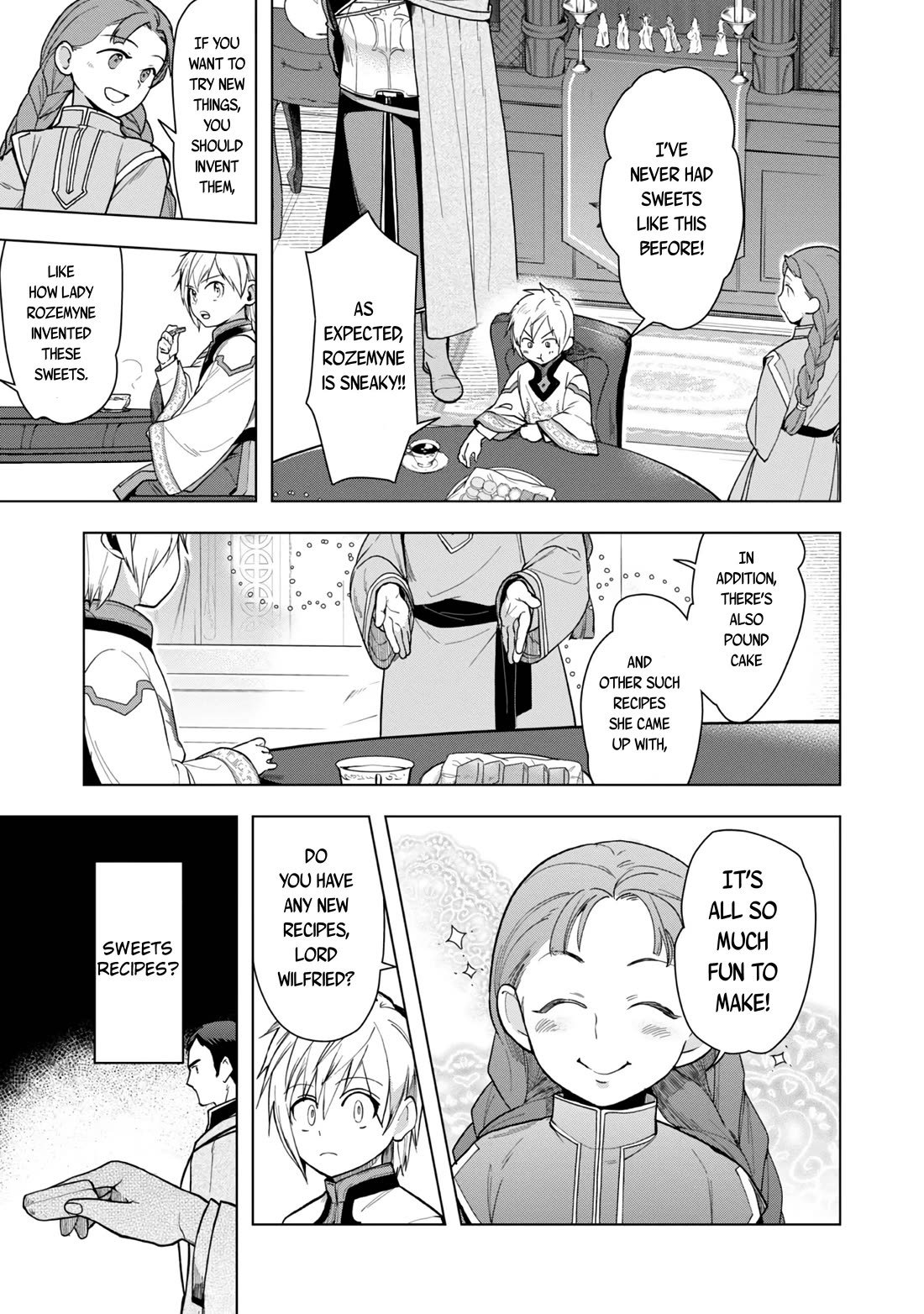 Ascendance of a Bookworm ~I'll do anything to become a librarian~ Part 3 「Let's Spread the Book to the Territory!」 Chapter 33 page 4 - Chapter 33: Swapping Lives - Part 1