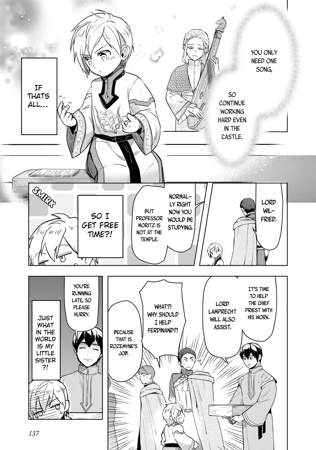 Ascendance of a Bookworm ~I'll do anything to become a librarian~ Part 3 「Let's Spread the Book to the Territory!」 Chapter 34 page 10 - Chapter 34: Swapping Lives - Part 2