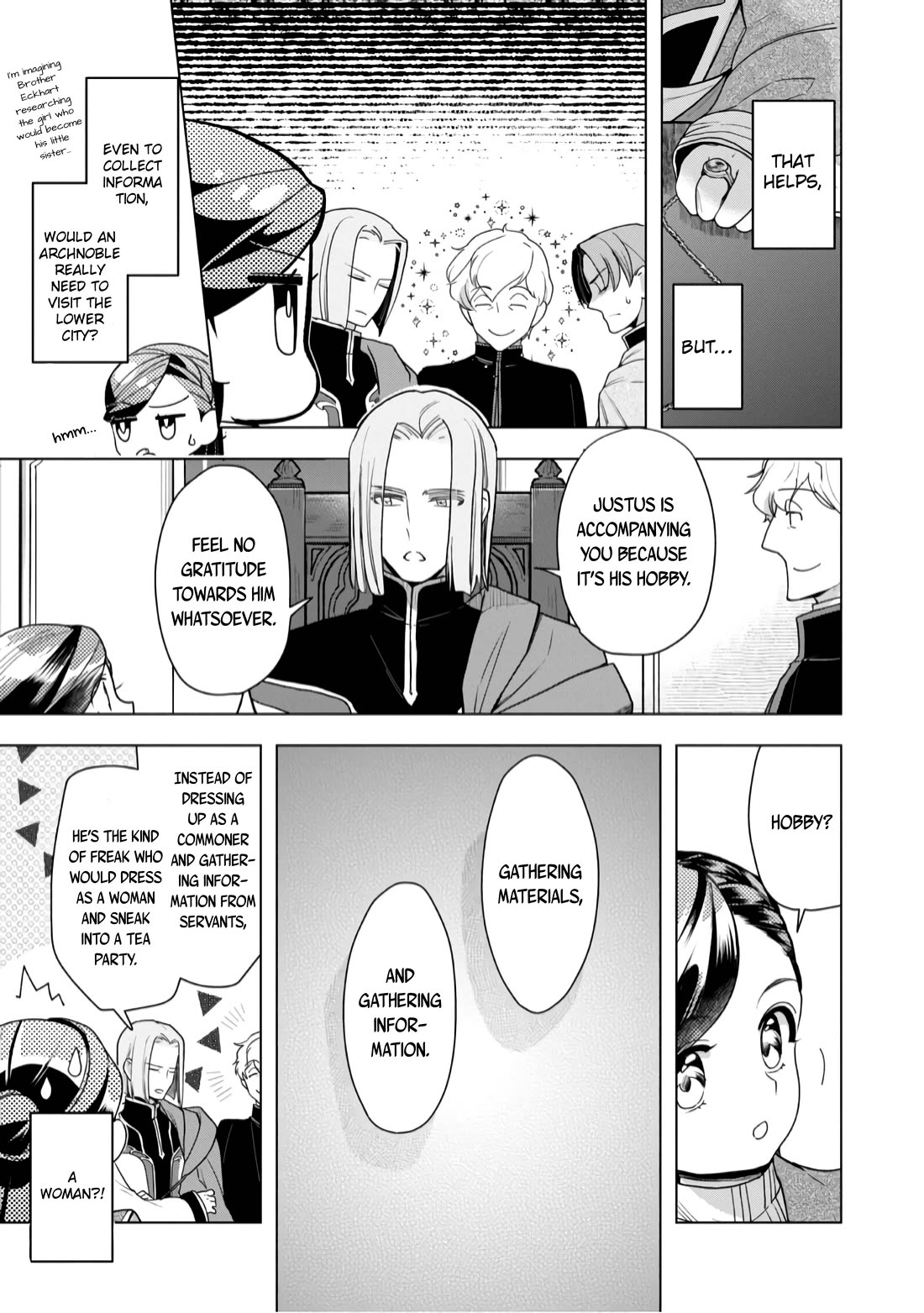 Ascendance of a Bookworm ~I'll do anything to become a librarian~ Part 3 「Let's Spread the Book to the Territory!」 Chapter 35 page 26 - Chapter 35: The Harvest Festival Meeting