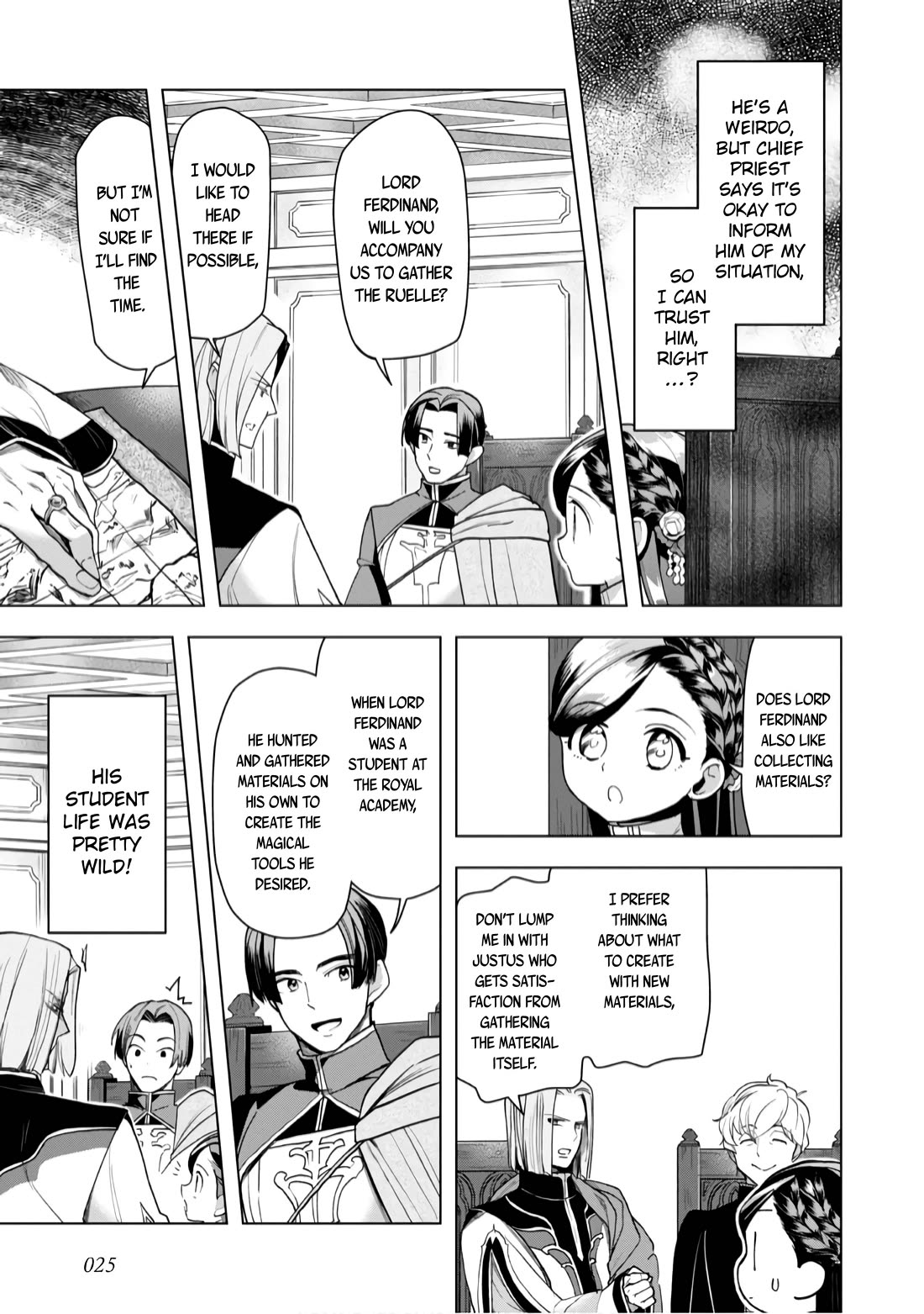 Ascendance of a Bookworm ~I'll do anything to become a librarian~ Part 3 「Let's Spread the Book to the Territory!」 Chapter 35 page 28 - Chapter 35: The Harvest Festival Meeting