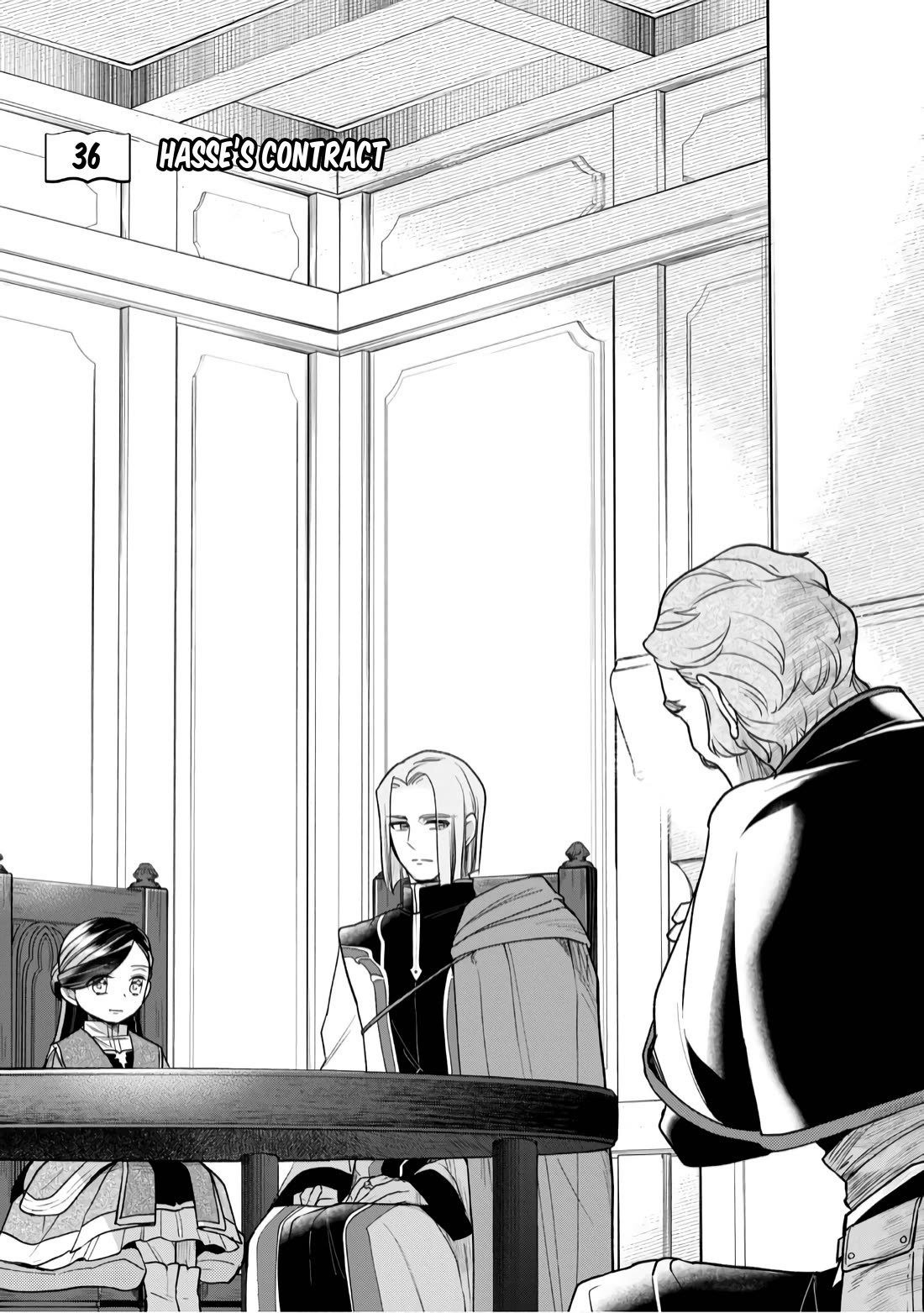 Ascendance of a Bookworm ~I'll do anything to become a librarian~ Part 3 「Let's Spread the Book to the Territory!」 Chapter 36 page 2 - Chapter 36: Hasse's Contract