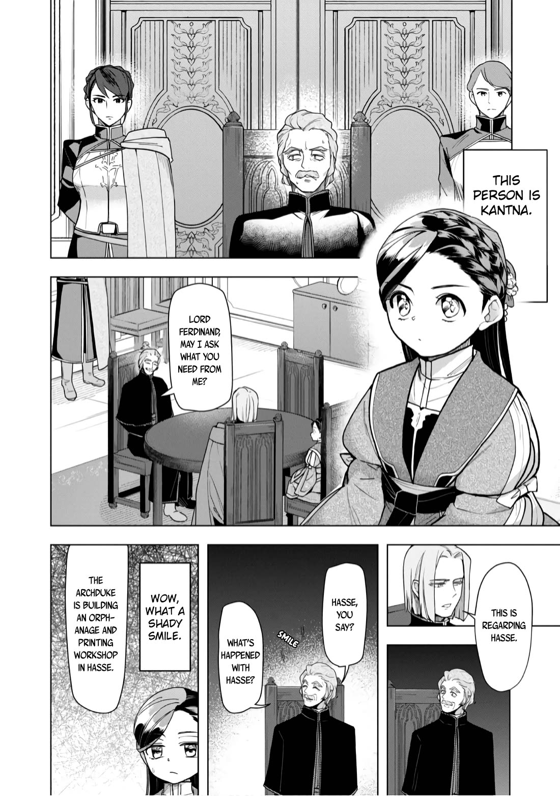 Ascendance of a Bookworm ~I'll do anything to become a librarian~ Part 3 「Let's Spread the Book to the Territory!」 Chapter 36 page 3 - Chapter 36: Hasse's Contract