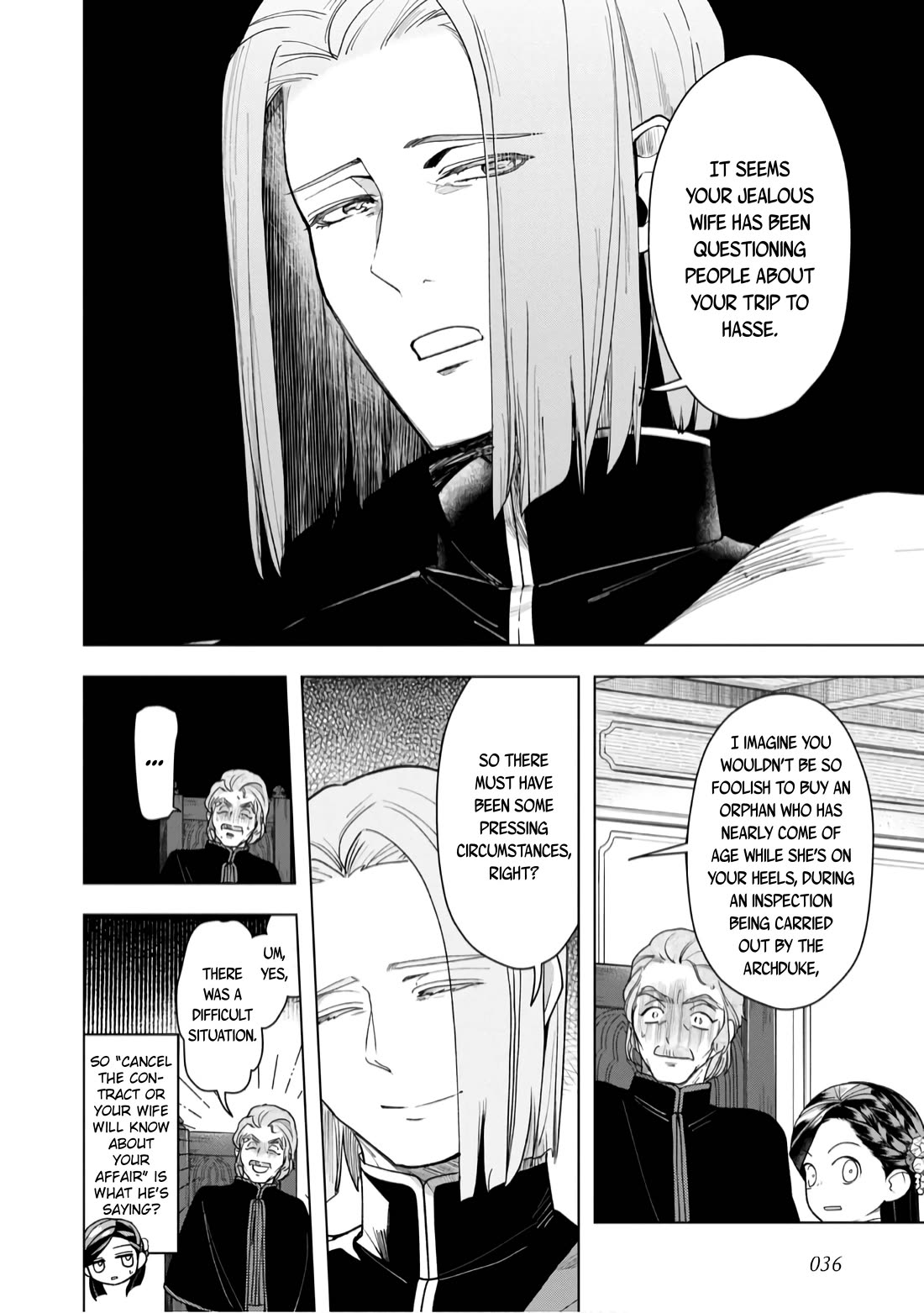 Ascendance of a Bookworm ~I'll do anything to become a librarian~ Part 3 「Let's Spread the Book to the Territory!」 Chapter 36 page 7 - Chapter 36: Hasse's Contract