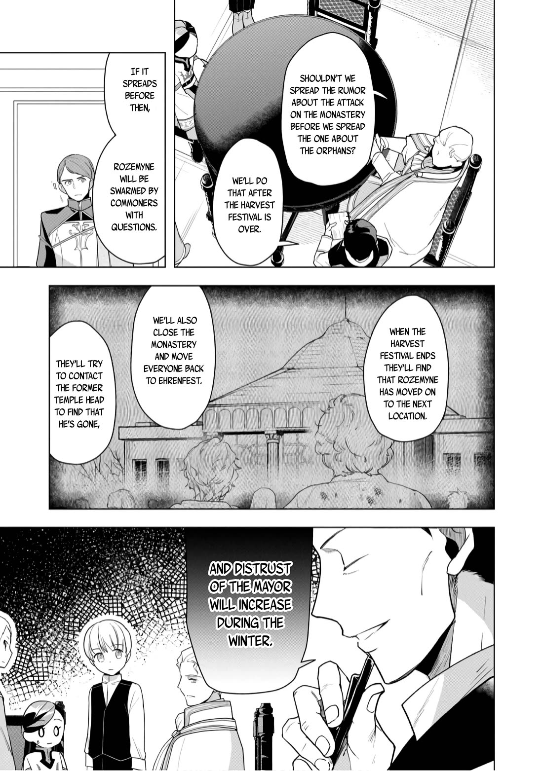 Ascendance of a Bookworm ~I'll do anything to become a librarian~ Part 3 「Let's Spread the Book to the Territory!」 Chapter 37 page 13 - Chapter 37: Rumors of the town of Hasse