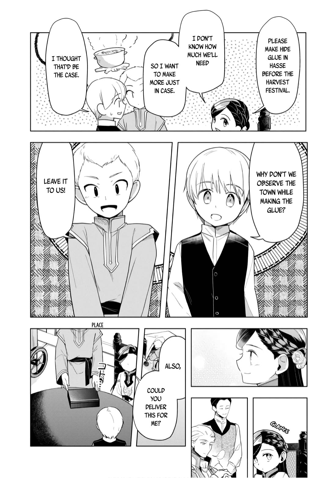 Ascendance of a Bookworm ~I'll do anything to become a librarian~ Part 3 「Let's Spread the Book to the Territory!」 Chapter 37 page 16 - Chapter 37: Rumors of the town of Hasse