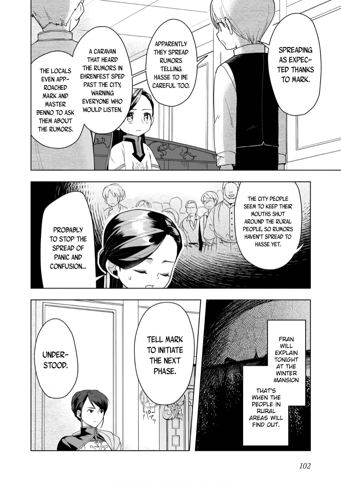 Ascendance of a Bookworm ~I'll do anything to become a librarian~ Part 3 「Let's Spread the Book to the Territory!」 Chapter 38 page 17 - Chapter 38: Hasse’s Harvest Festival