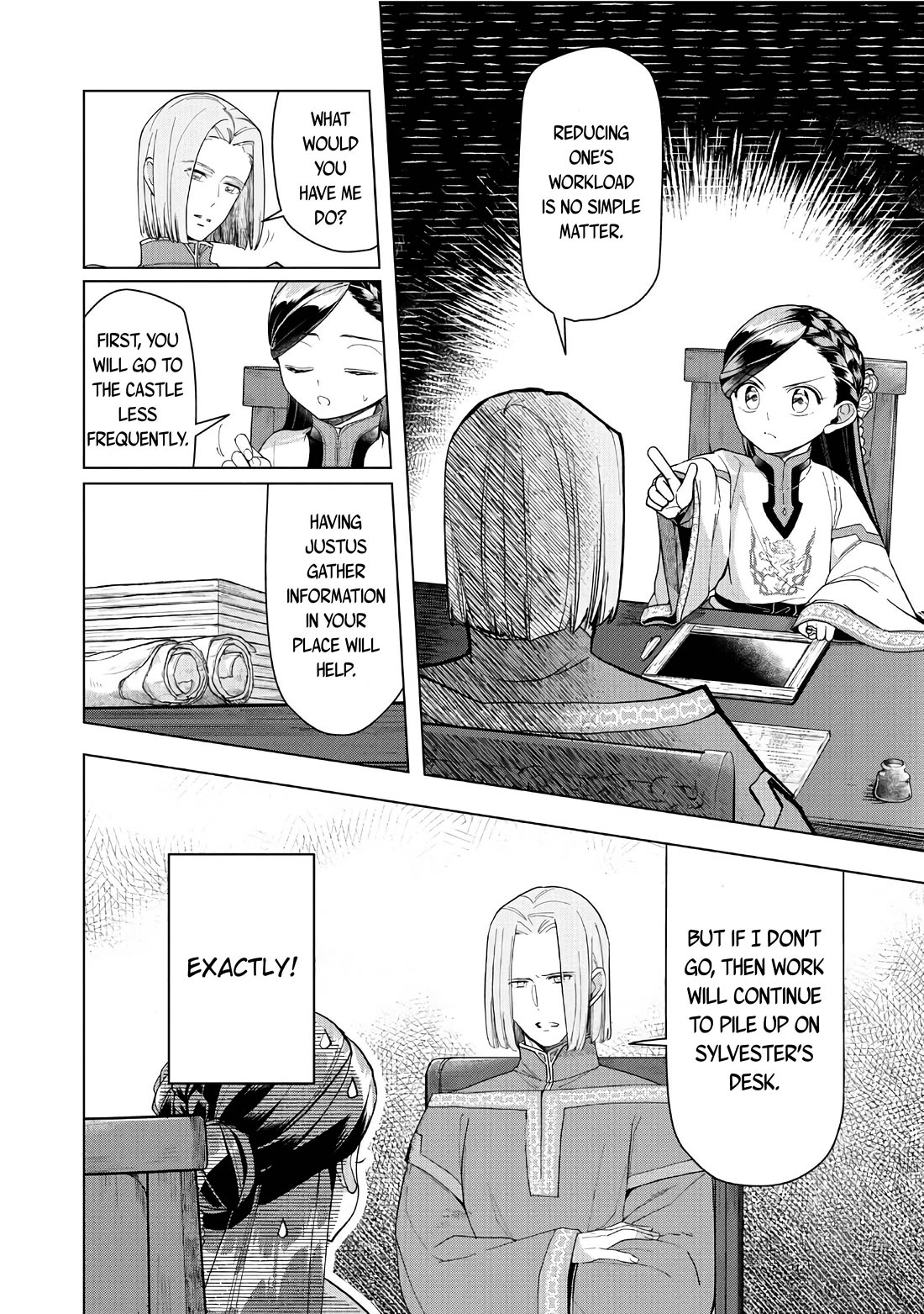 Ascendance of a Bookworm ~I'll do anything to become a librarian~ Part 3 「Let's Spread the Book to the Territory!」 Chapter 42 page 21 - Chapter 42: Let's Increase Our Manpower