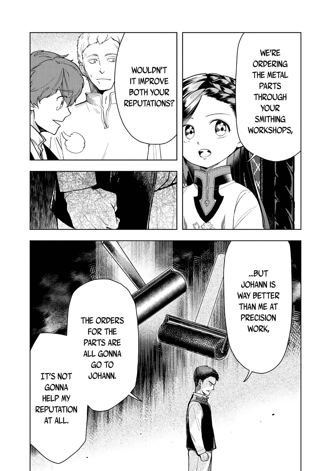 Ascendance of a Bookworm ~I'll do anything to become a librarian~ Part 3 「Let's Spread the Book to the Territory!」 Chapter 43 page 15 - Chapter 43: My Gutenberg