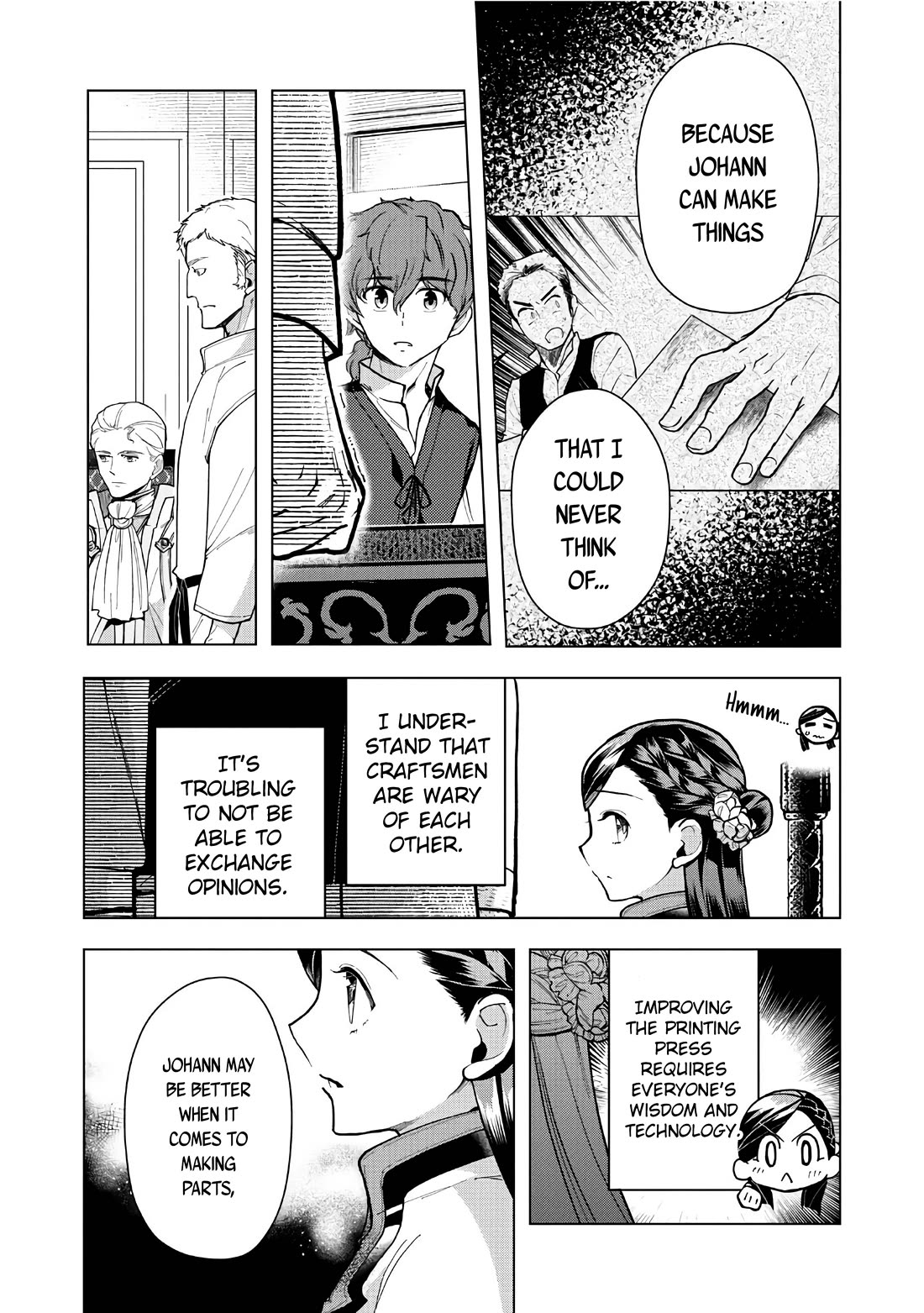 Ascendance of a Bookworm ~I'll do anything to become a librarian~ Part 3 「Let's Spread the Book to the Territory!」 Chapter 43 page 16 - Chapter 43: My Gutenberg