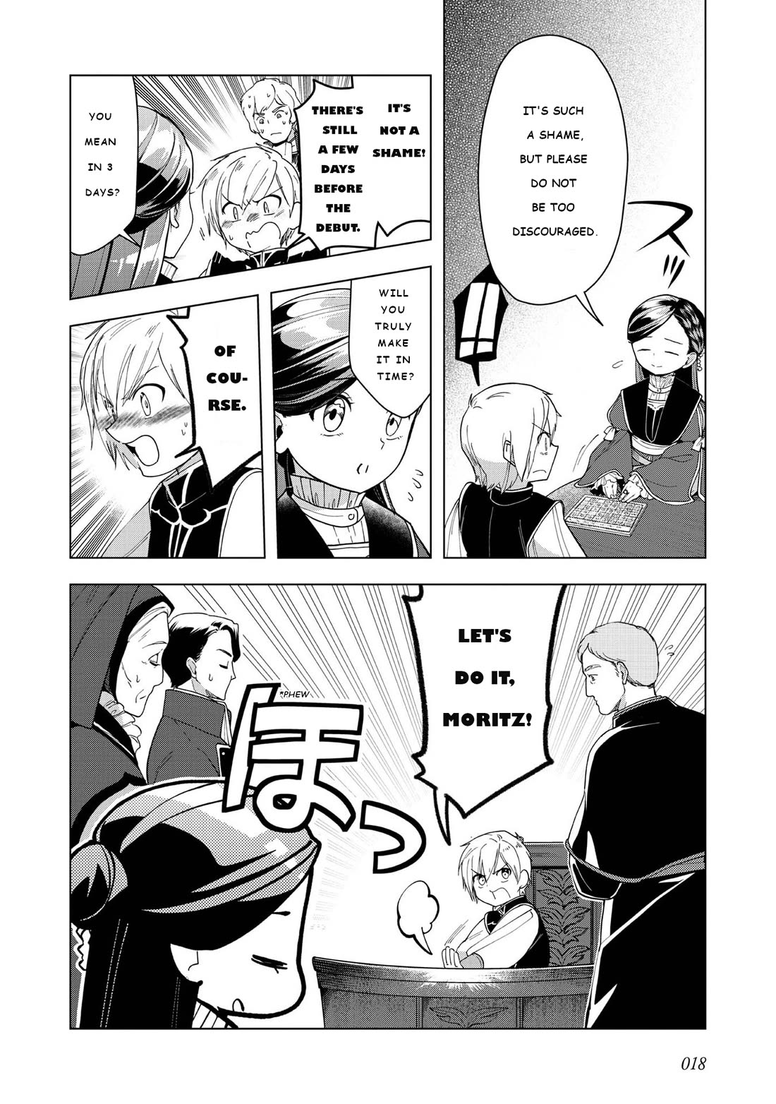 Ascendance of a Bookworm ~I'll do anything to become a librarian~ Part 3 「Let's Spread the Book to the Territory!」 Chapter 44 page 19 - Chapter 44: The Beginning of Winter Socializing