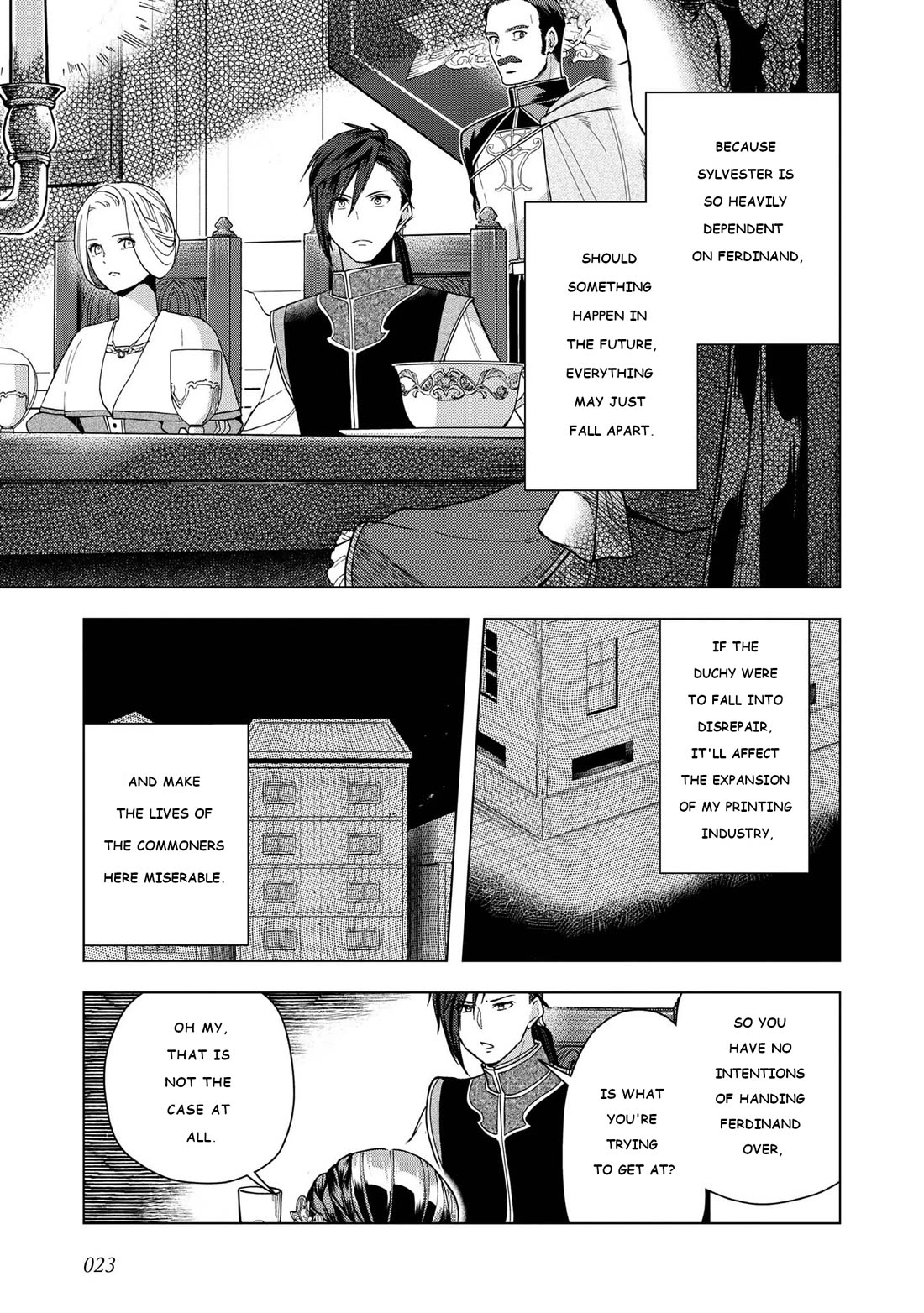 Ascendance of a Bookworm ~I'll do anything to become a librarian~ Part 3 「Let's Spread the Book to the Territory!」 Chapter 44 page 24 - Chapter 44: The Beginning of Winter Socializing
