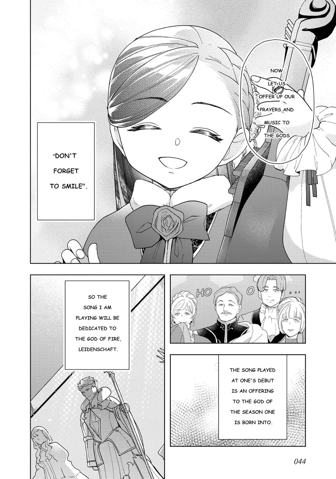 Ascendance of a Bookworm ~I'll do anything to become a librarian~ Part 3 「Let's Spread the Book to the Territory!」 Chapter 45 page 14 - Chapter 45: Debut