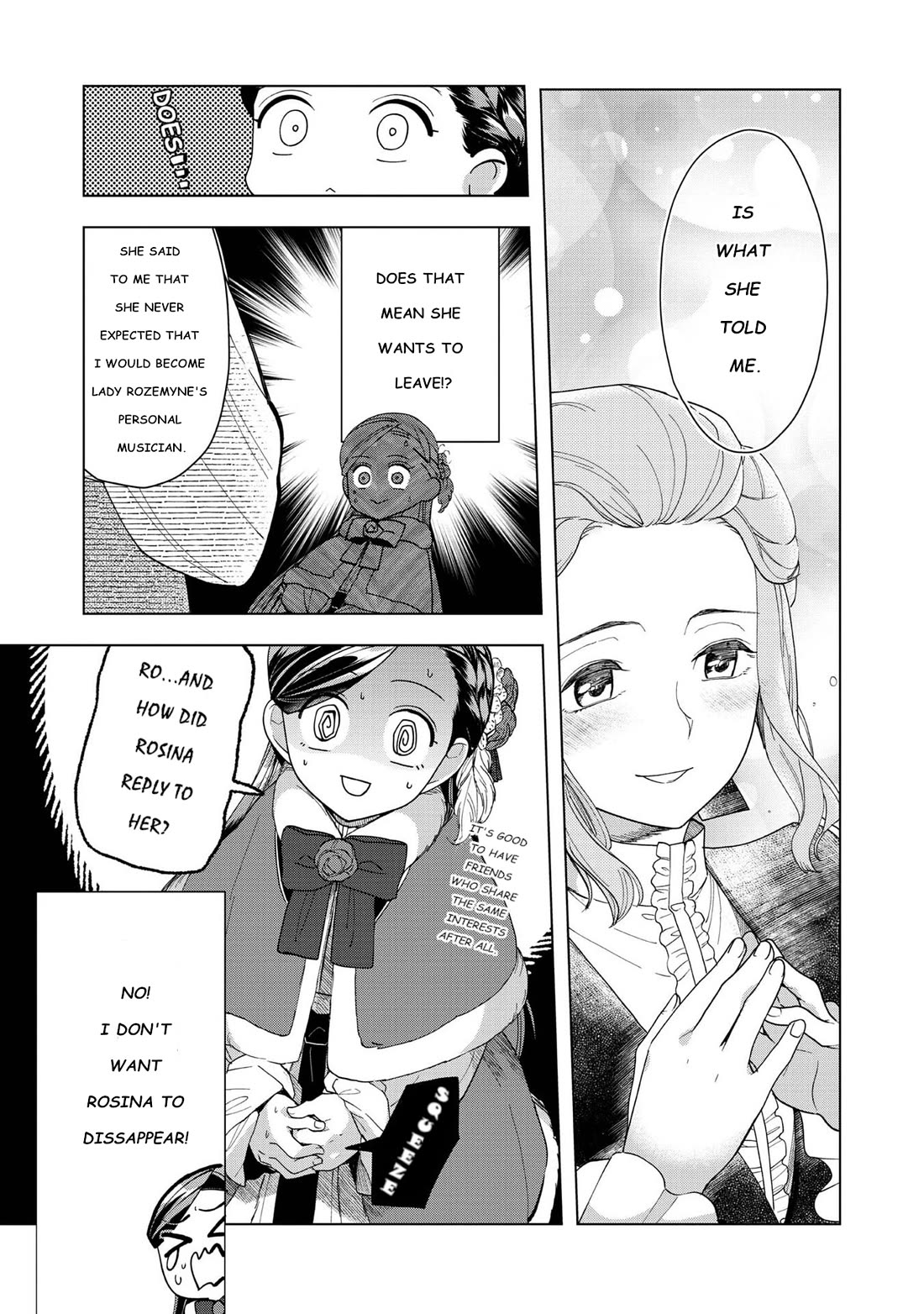 Ascendance of a Bookworm ~I'll do anything to become a librarian~ Part 3 「Let's Spread the Book to the Territory!」 Chapter 45 page 28 - Chapter 45: Debut