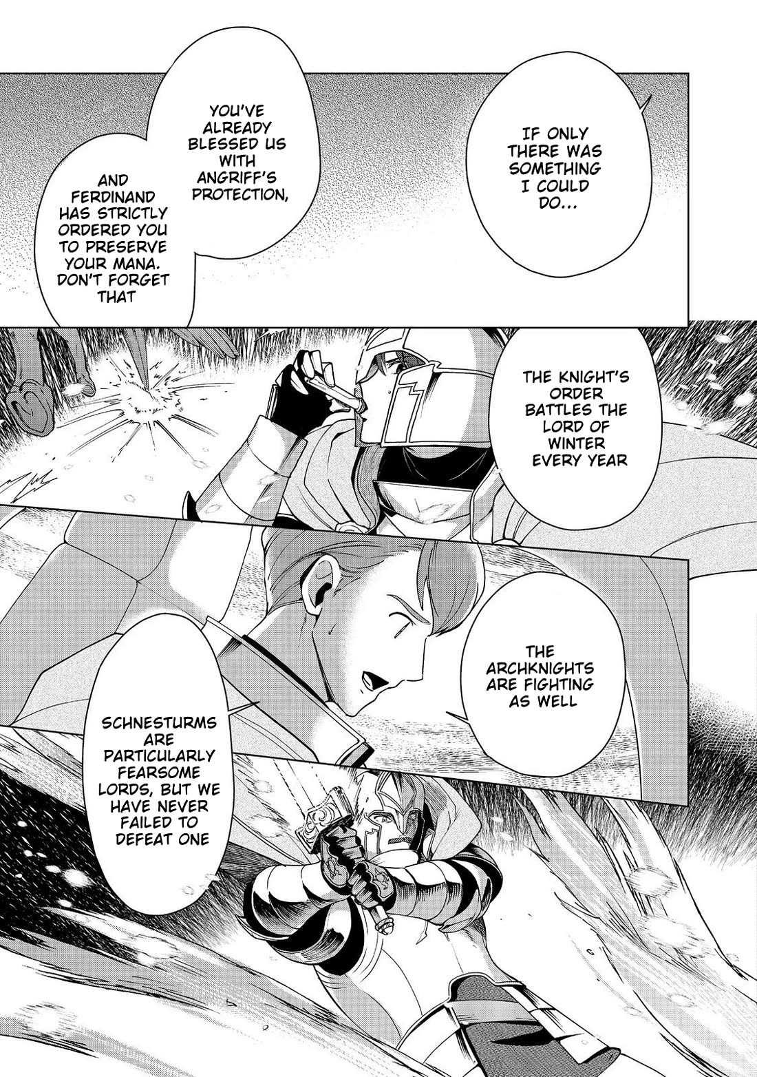 Ascendance of a Bookworm ~I'll do anything to become a librarian~ Part 3 「Let's Spread the Book to the Territory!」 Chapter 50 page 16 - Chapter 50: Fighting the schnesturm