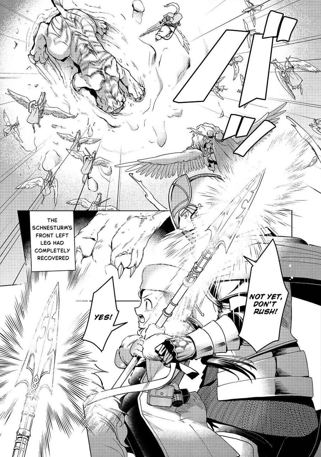 Ascendance of a Bookworm ~I'll do anything to become a librarian~ Part 3 「Let's Spread the Book to the Territory!」 Chapter 50 page 28 - Chapter 50: Fighting the schnesturm