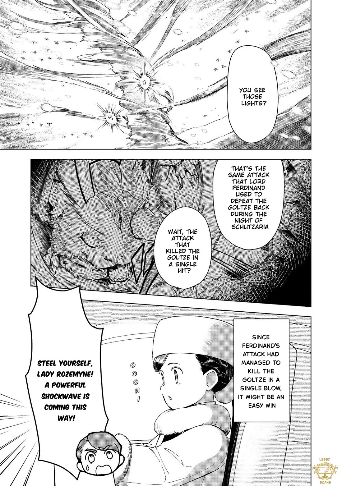 Ascendance of a Bookworm ~I'll do anything to become a librarian~ Part 3 「Let's Spread the Book to the Territory!」 Chapter 50 page 7 - Chapter 50: Fighting the schnesturm