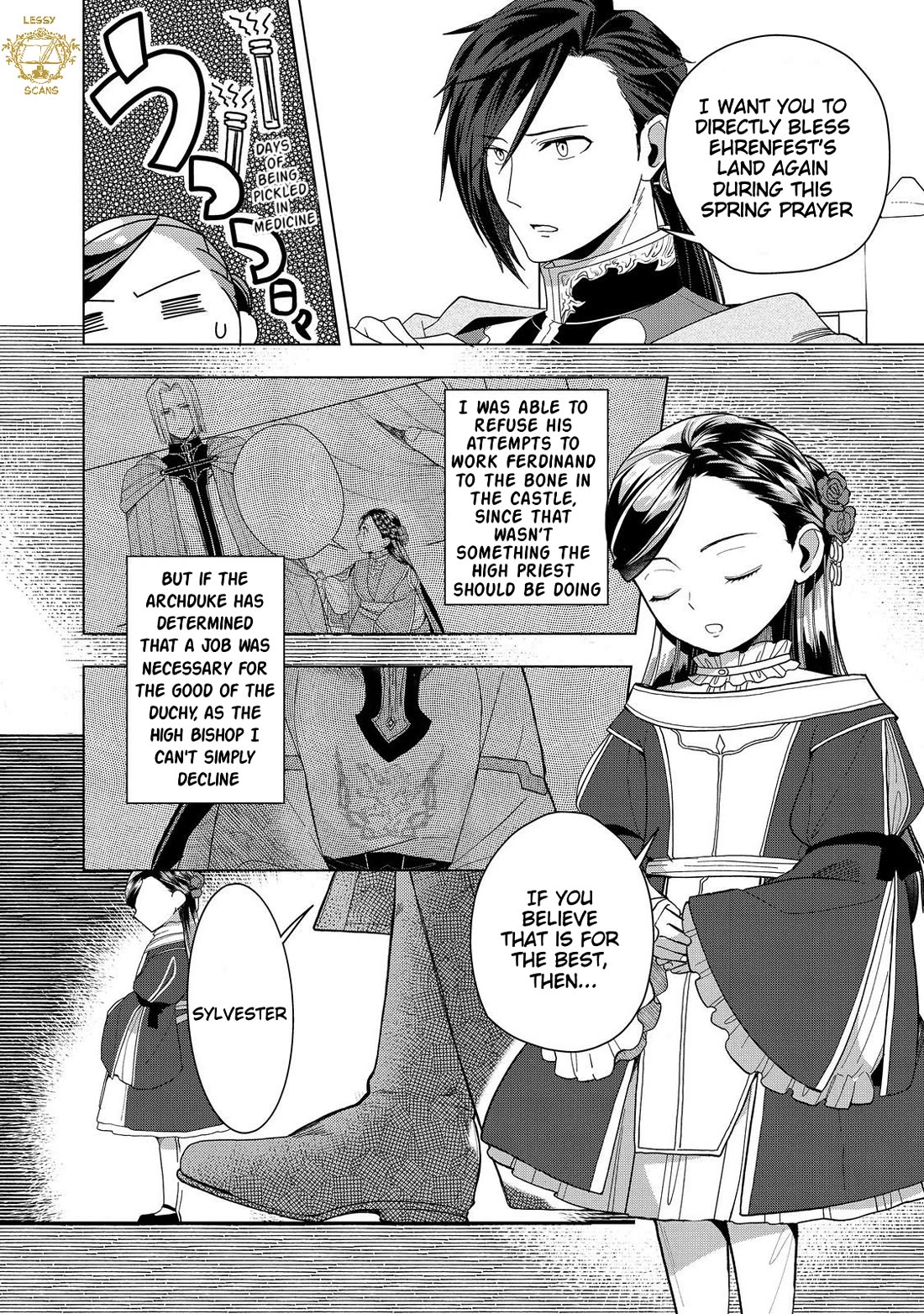 Ascendance of a Bookworm ~I'll do anything to become a librarian~ Part 3 「Let's Spread the Book to the Territory!」 Chapter 51 page 35 - Chapter 51: Toward The End Of Winter