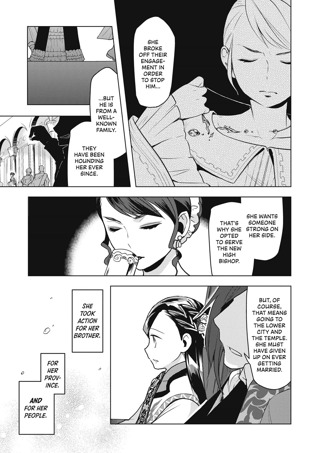 Ascendance of a Bookworm ~I'll do anything to become a librarian~ Part 3 「Let's Spread the Book to the Territory!」 Chapter 8 page 34 - Chapter 8: The Archduke's Castle