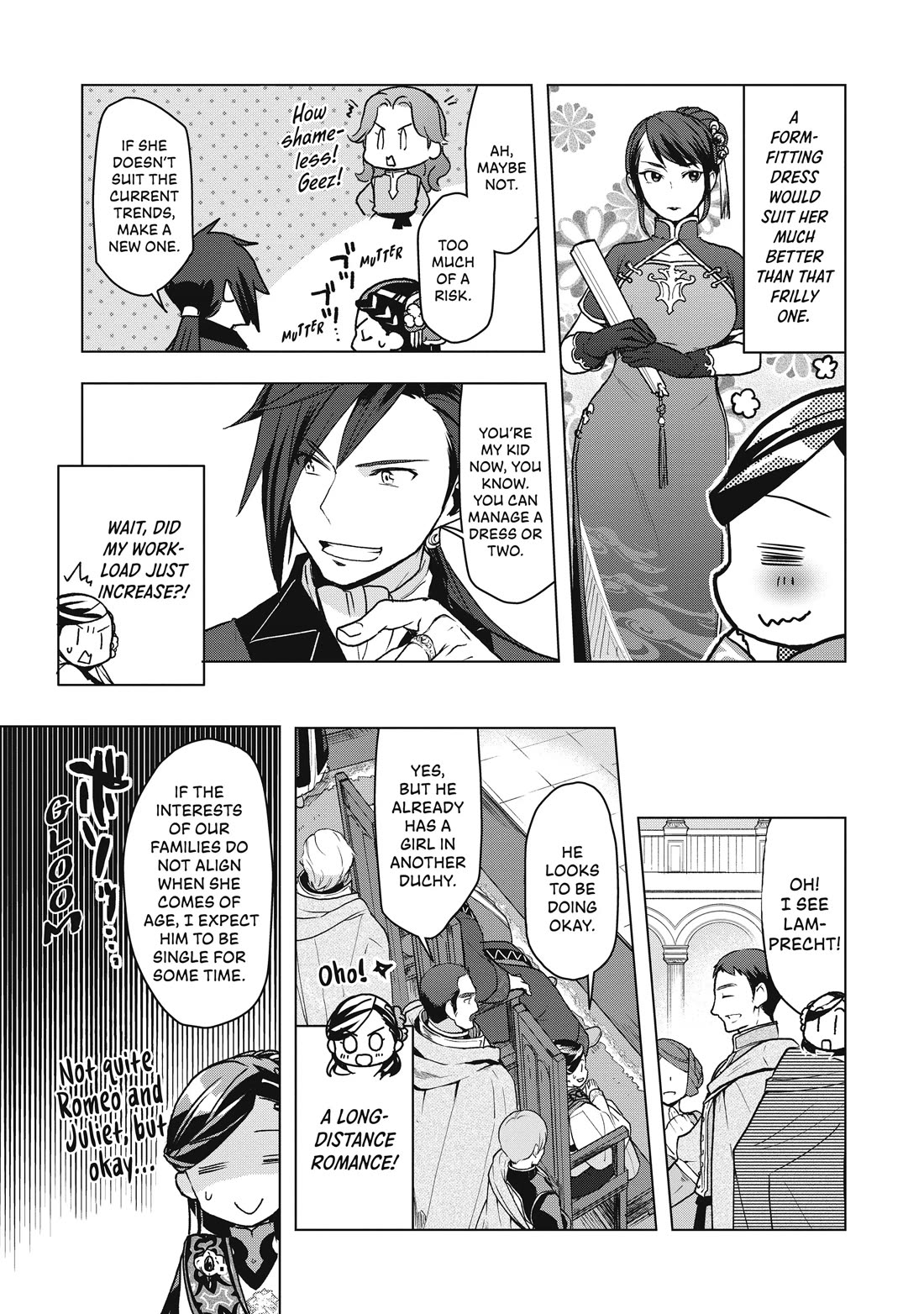 Ascendance of a Bookworm ~I'll do anything to become a librarian~ Part 3 「Let's Spread the Book to the Territory!」 Chapter 8 page 36 - Chapter 8: The Archduke's Castle