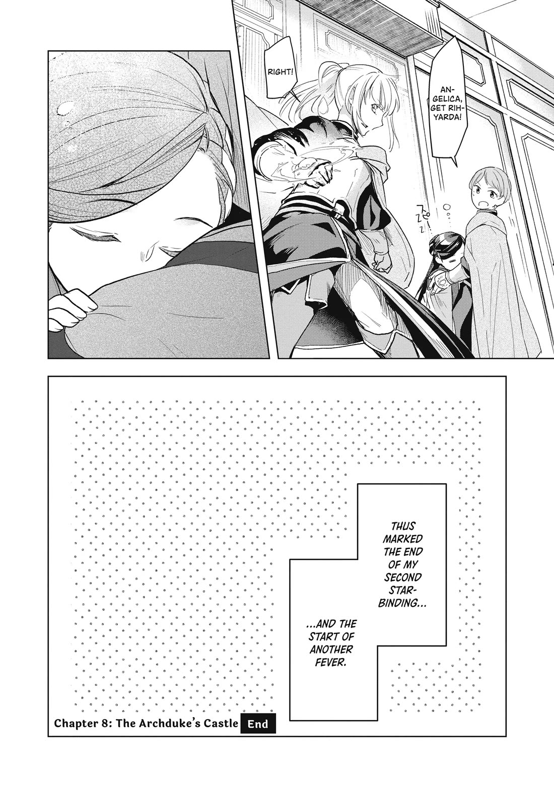 Ascendance of a Bookworm ~I'll do anything to become a librarian~ Part 3 「Let's Spread the Book to the Territory!」 Chapter 8 page 41 - Chapter 8: The Archduke's Castle