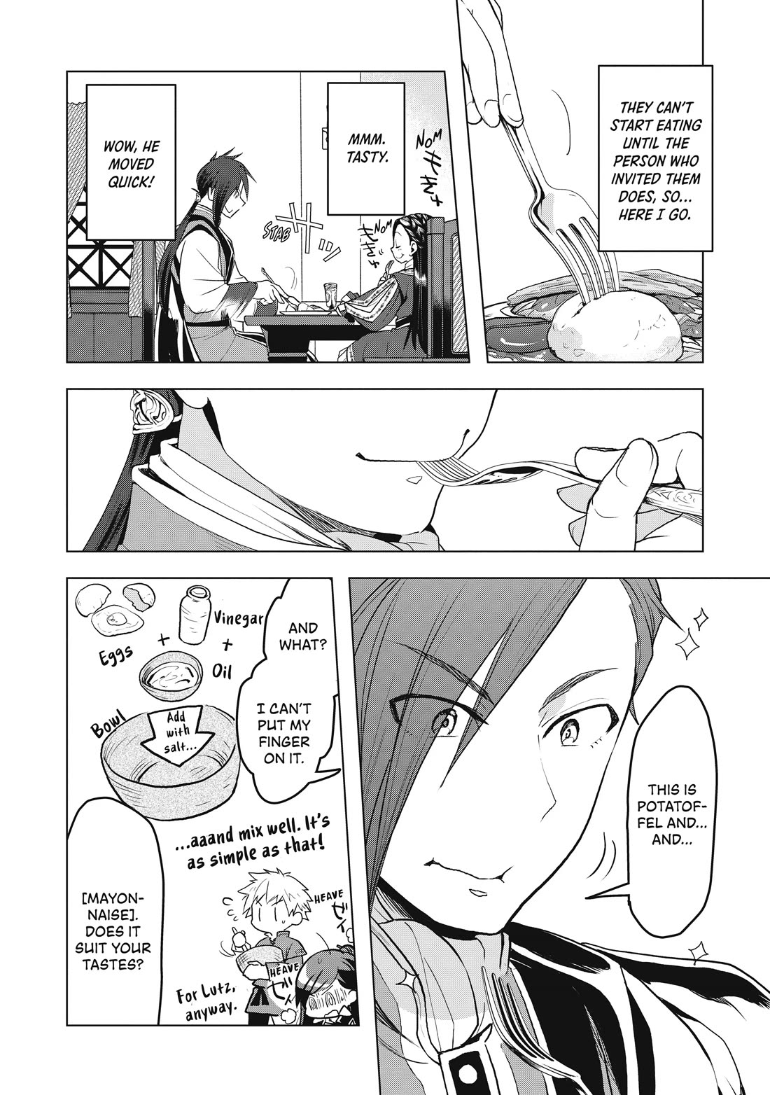 Ascendance of a Bookworm ~I'll do anything to become a librarian~ Part 3 「Let's Spread the Book to the Territory!」 Chapter 9 page 10 - Chapter 9: Italian Restaurant
