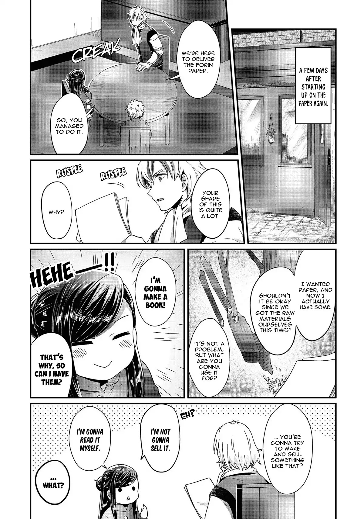 Ascendance of a Bookworm Chapter 28 page 19 - Chapter 28: Continuing Paper Production