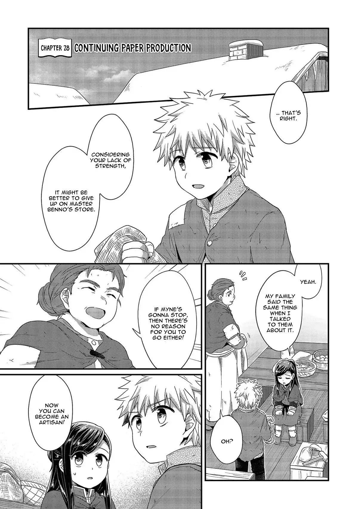 Ascendance of a Bookworm Chapter 28 page 2 - Chapter 28: Continuing Paper Production