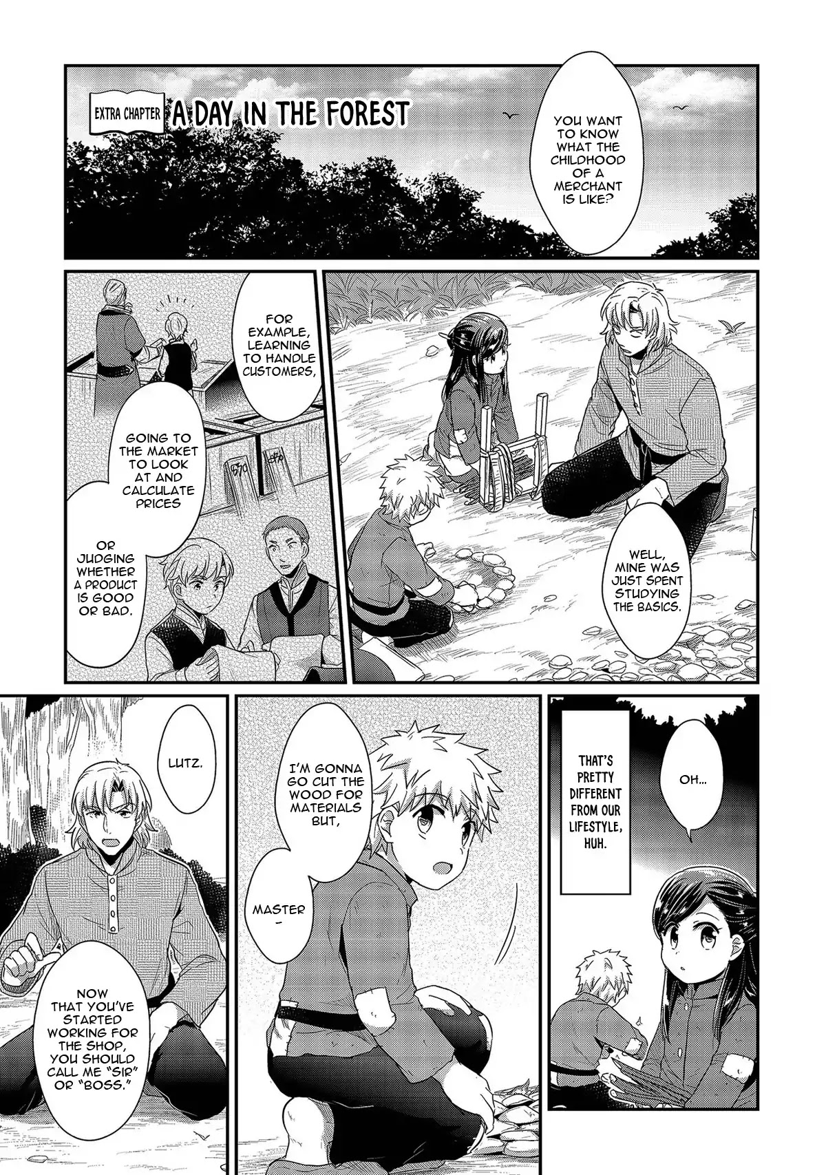 Ascendance of a Bookworm Chapter 29.5 page 2 - Chapter 29.5: A Day in the Forest