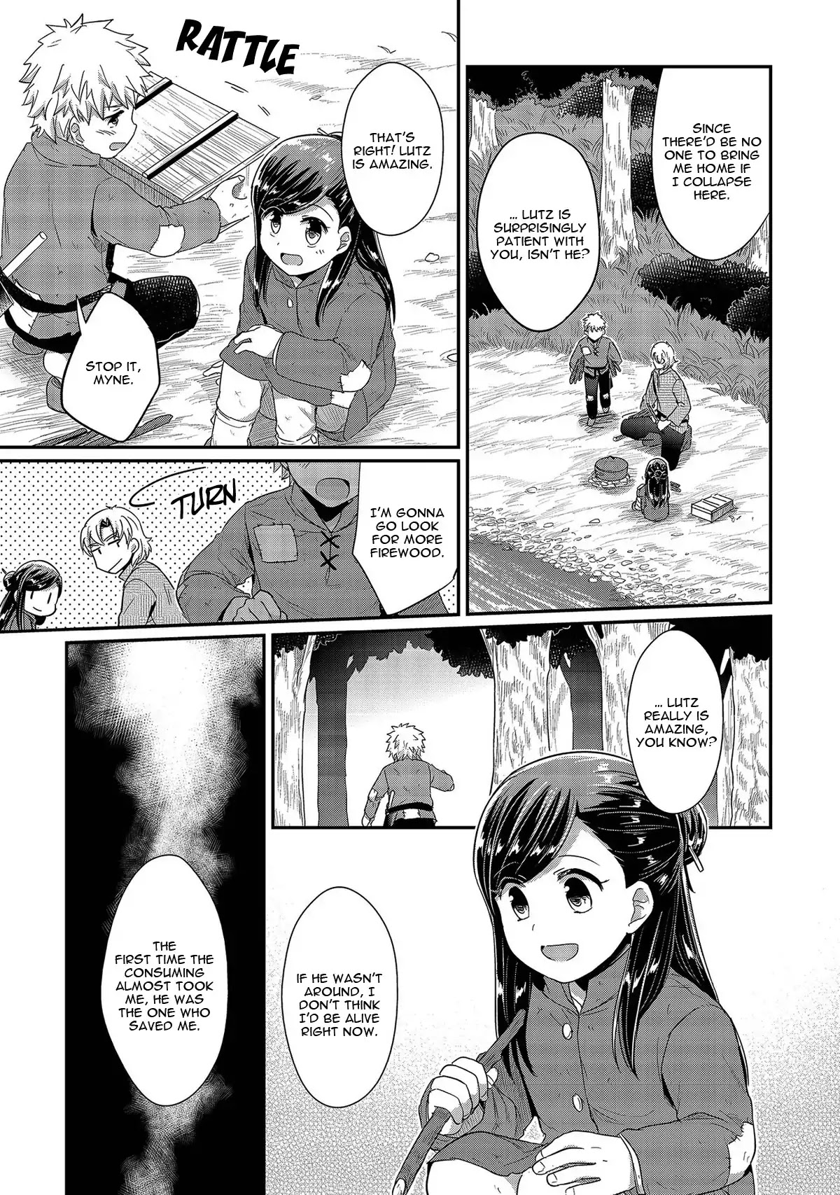 Ascendance of a Bookworm Chapter 29.5 page 4 - Chapter 29.5: A Day in the Forest