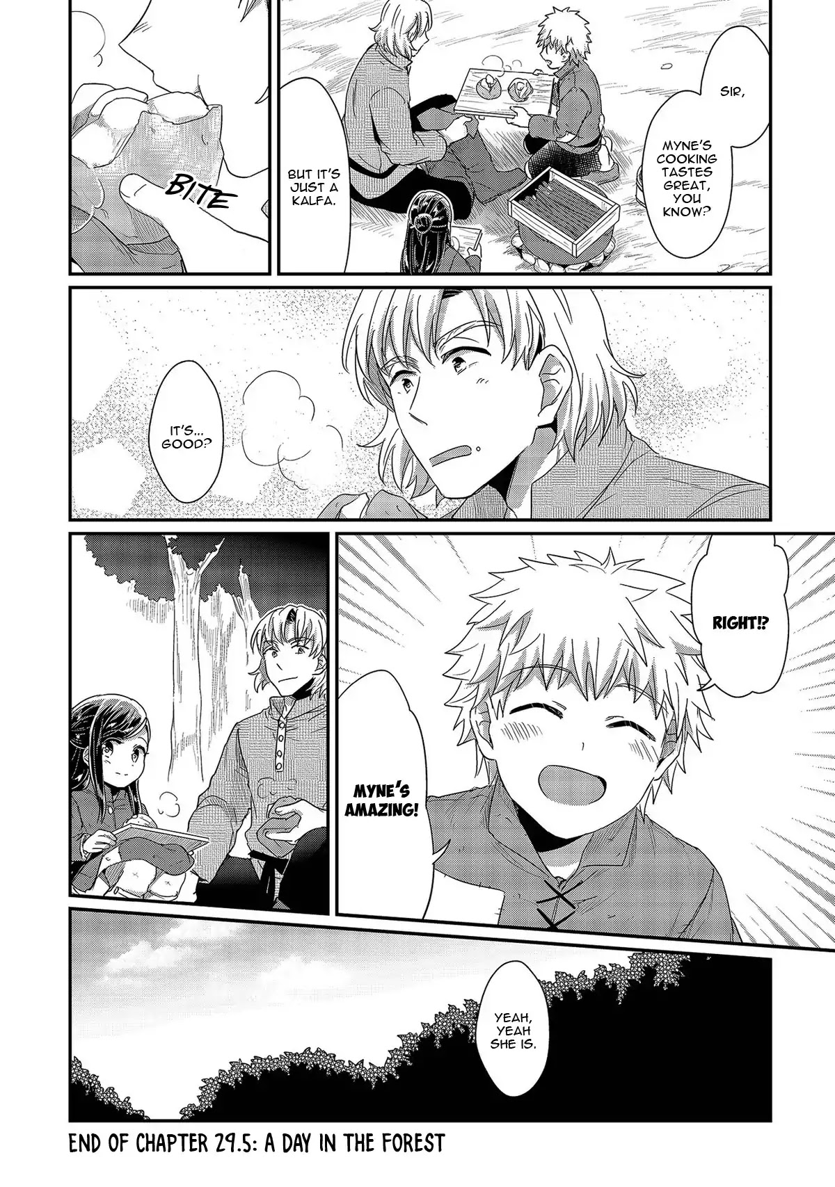 Ascendance of a Bookworm Chapter 29.5 page 9 - Chapter 29.5: A Day in the Forest
