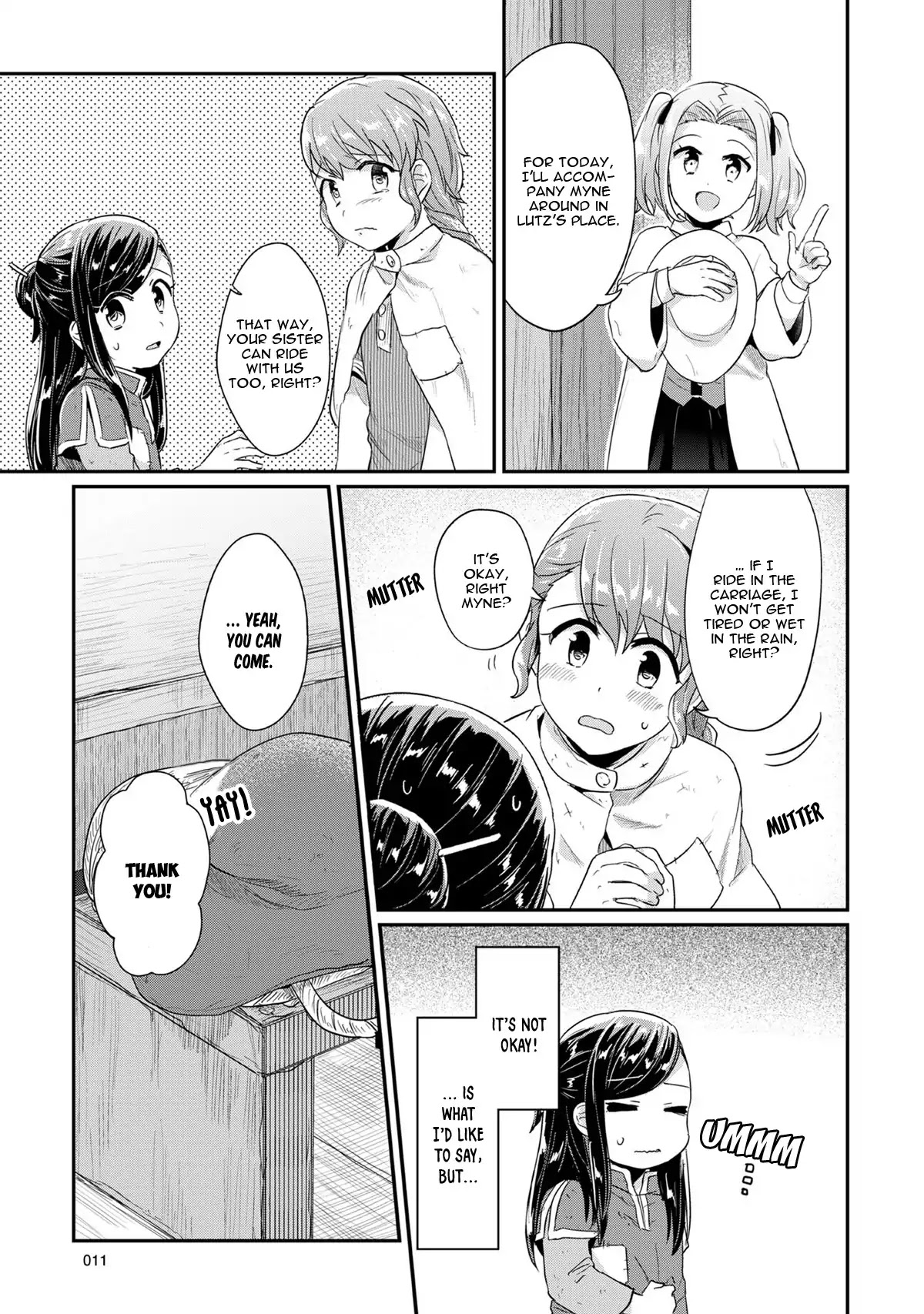 Ascendance of a Bookworm Chapter 30 page 13 - Chapter 30: A Contract with Frida and The Baptism Ceremony