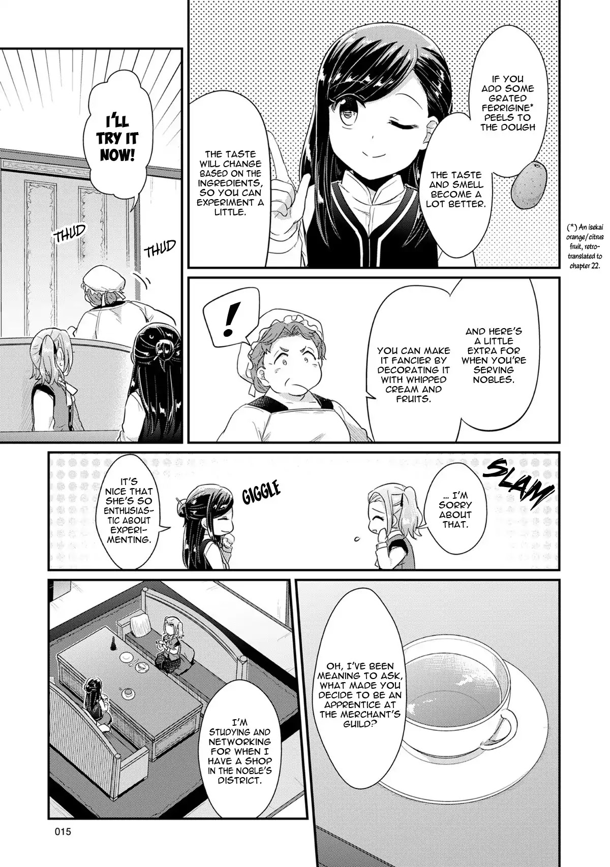 Ascendance of a Bookworm Chapter 30 page 17 - Chapter 30: A Contract with Frida and The Baptism Ceremony