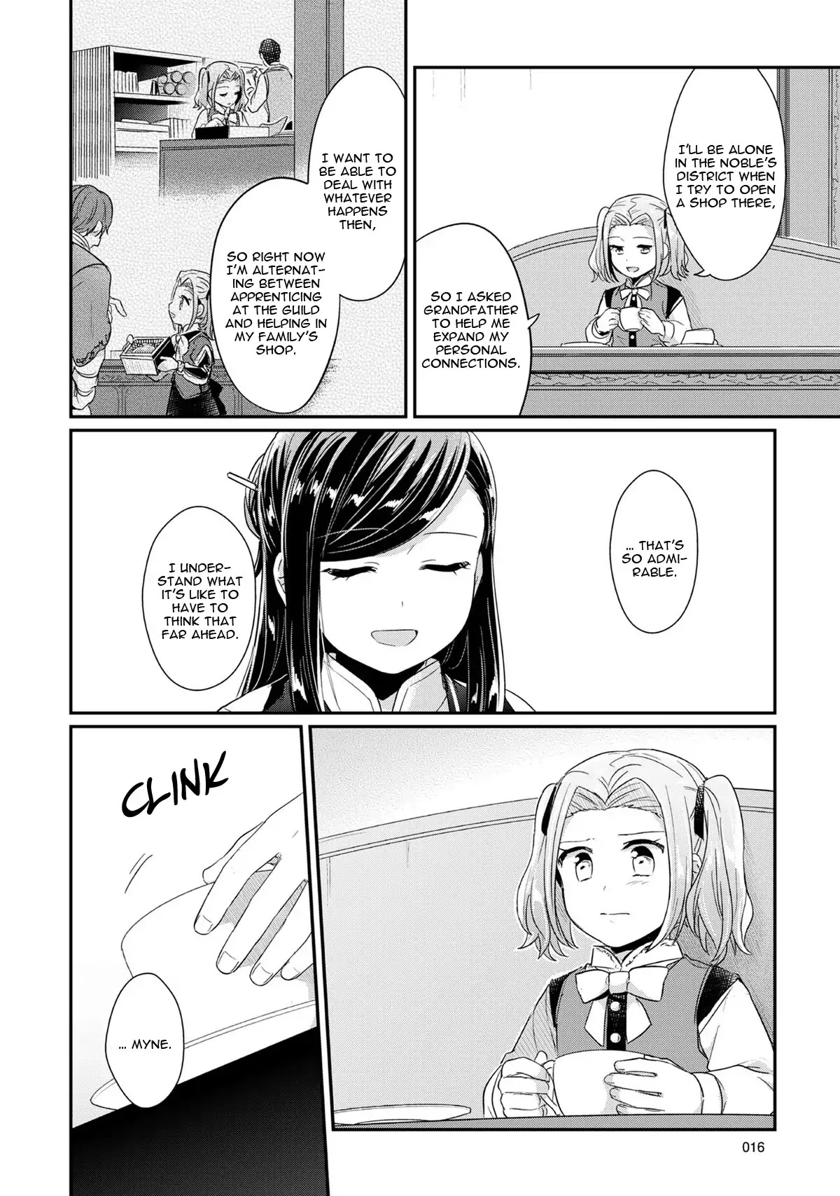 Ascendance of a Bookworm Chapter 30 page 18 - Chapter 30: A Contract with Frida and The Baptism Ceremony