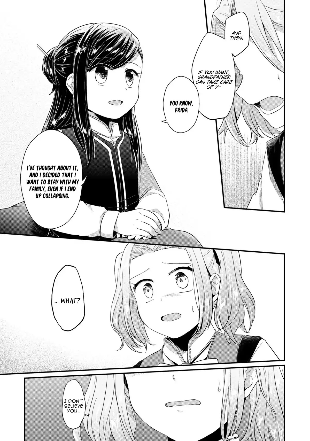 Ascendance of a Bookworm Chapter 30 page 21 - Chapter 30: A Contract with Frida and The Baptism Ceremony