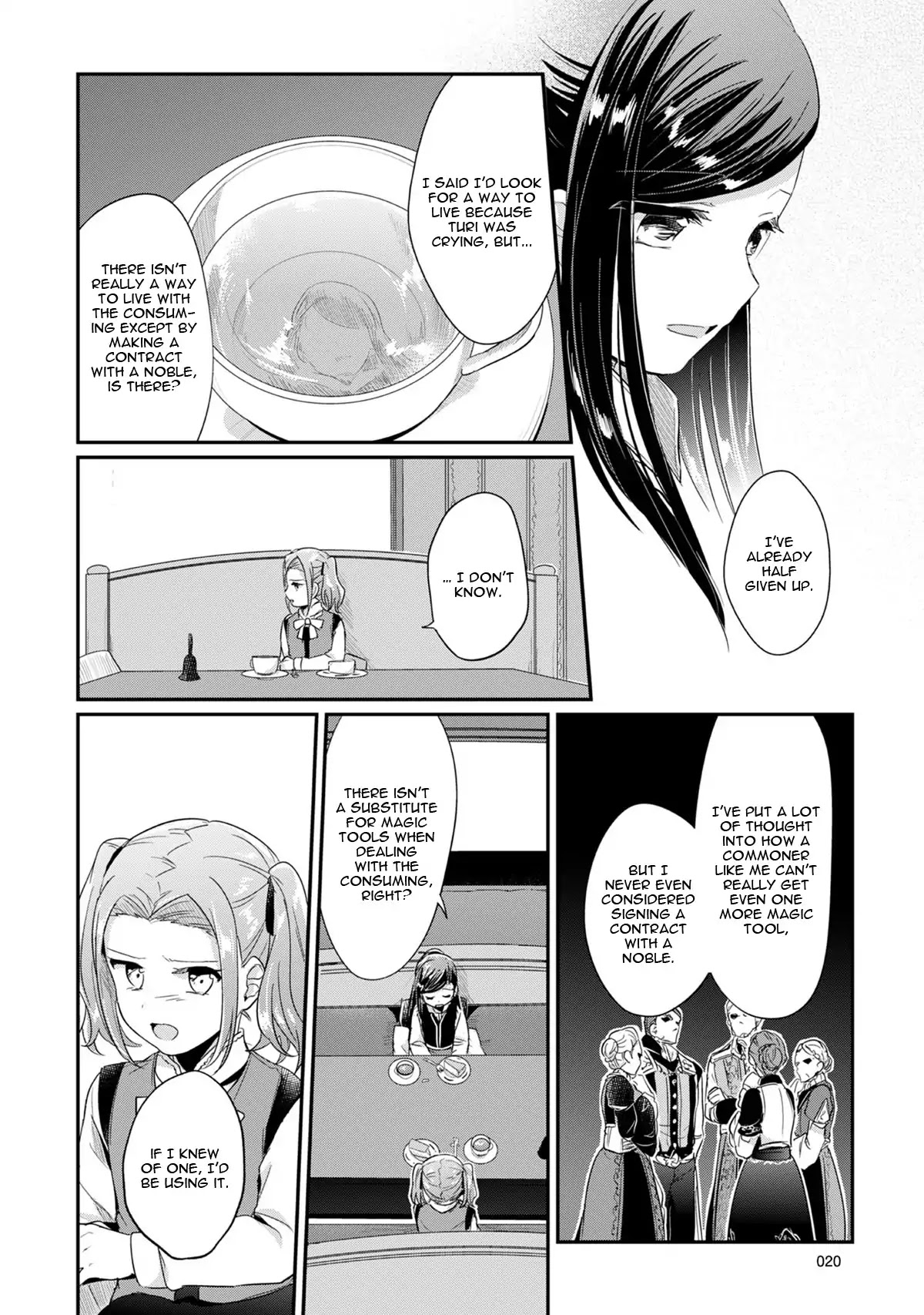 Ascendance of a Bookworm Chapter 30 page 22 - Chapter 30: A Contract with Frida and The Baptism Ceremony