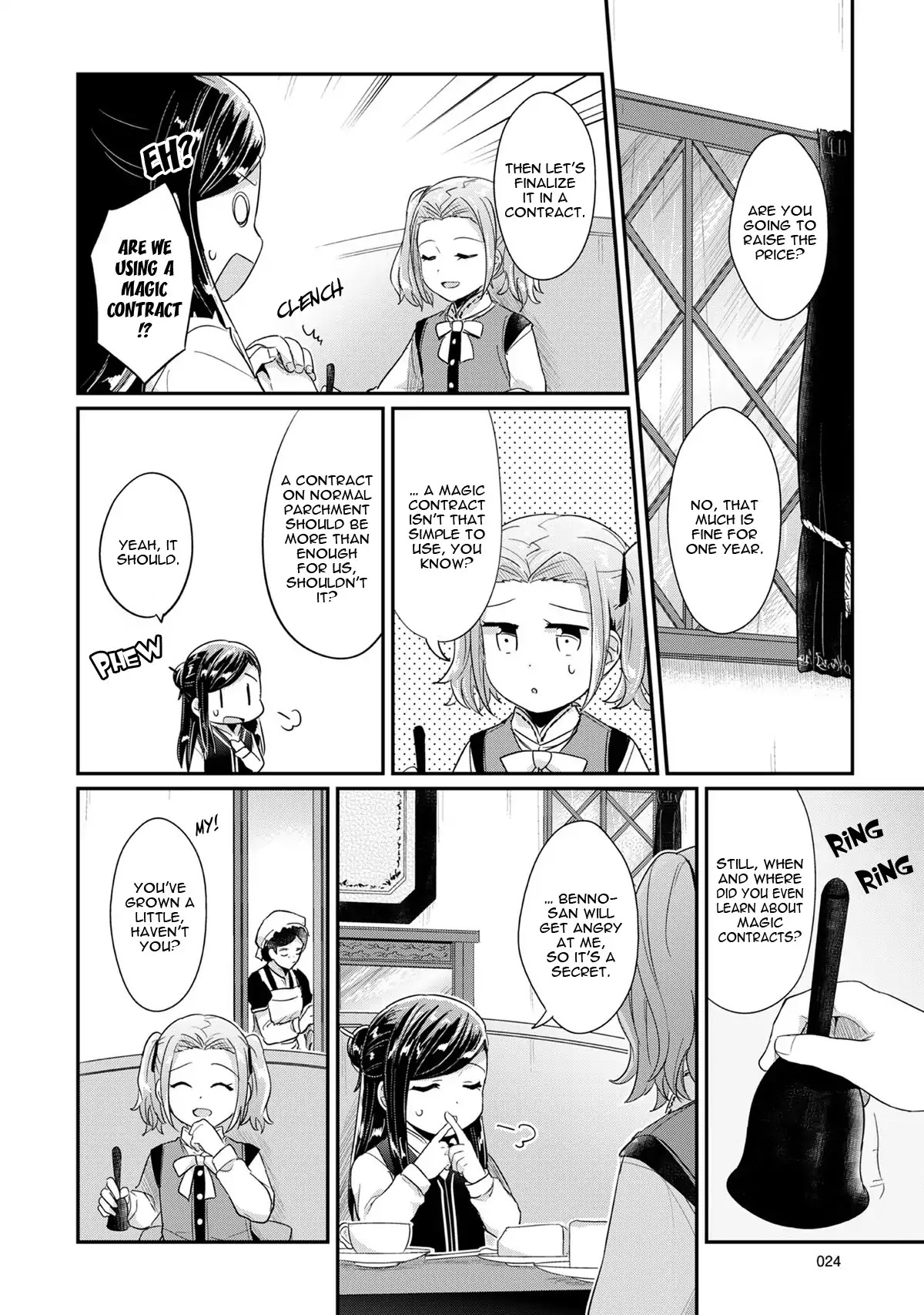 Ascendance of a Bookworm Chapter 30 page 26 - Chapter 30: A Contract with Frida and The Baptism Ceremony