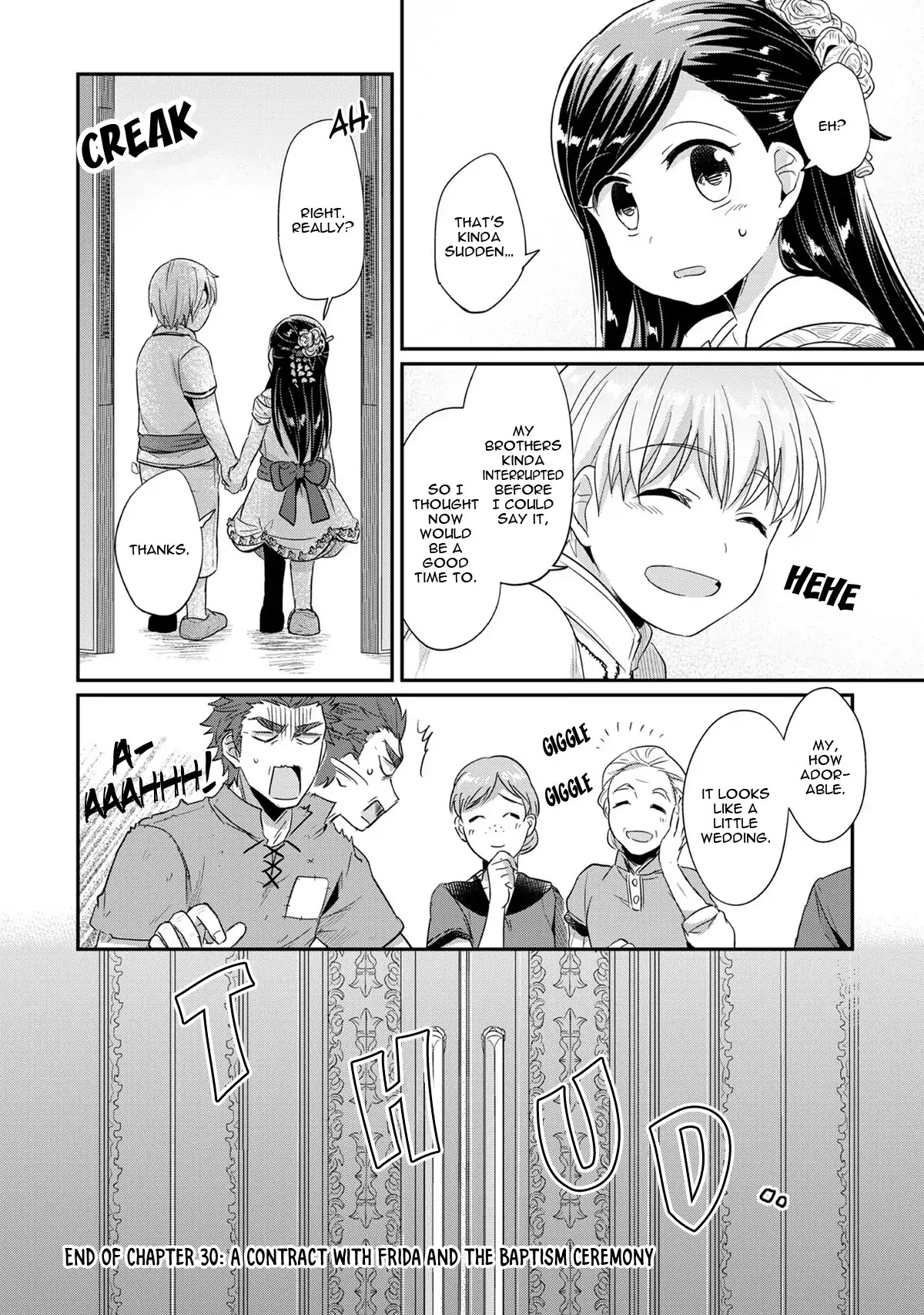 Ascendance of a Bookworm Chapter 30 page 38 - Chapter 30: A Contract with Frida and The Baptism Ceremony