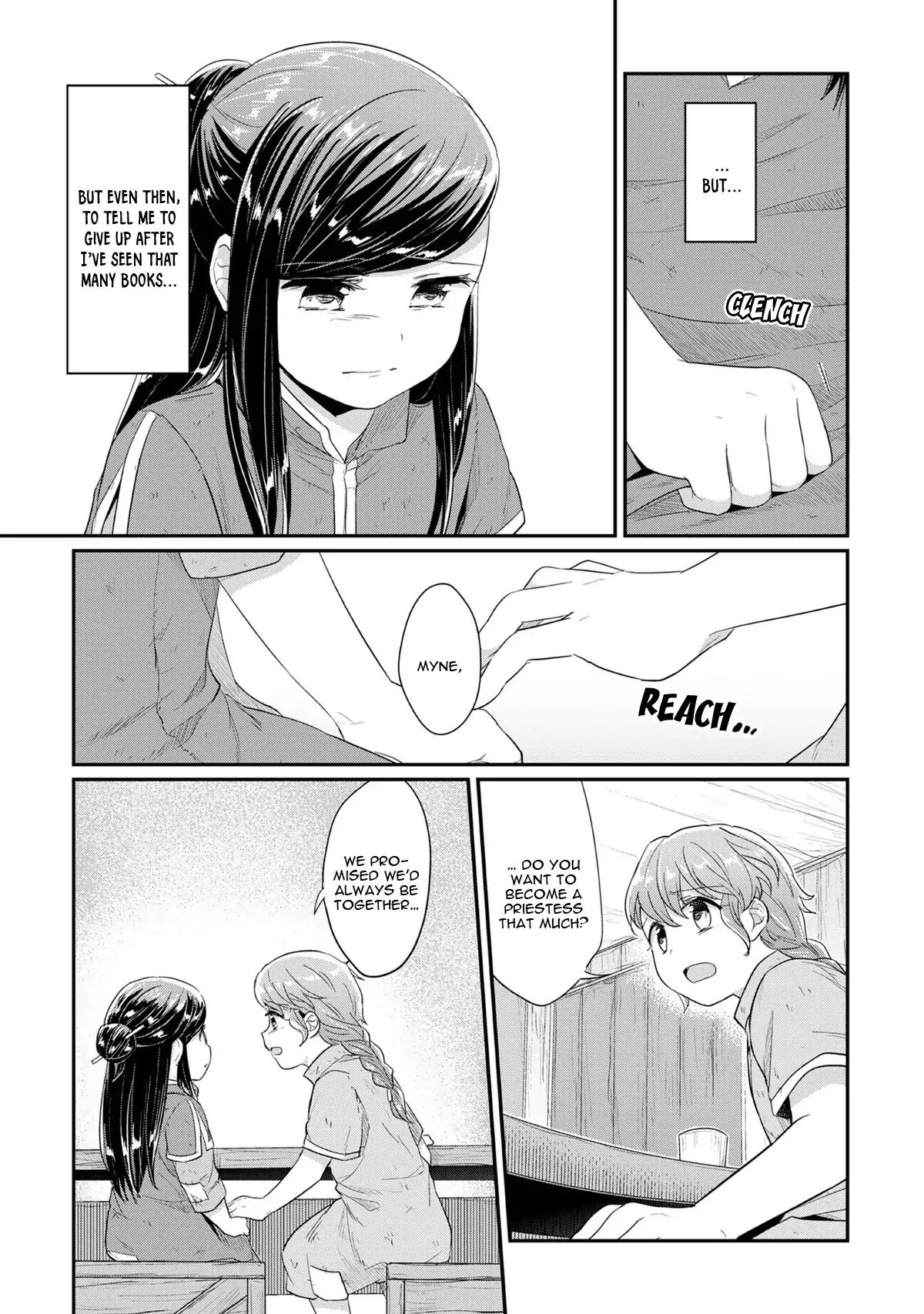 Ascendance of a Bookworm Chapter 32 page 10 - Chapter 32: The Option to be an Apprentice Priestess