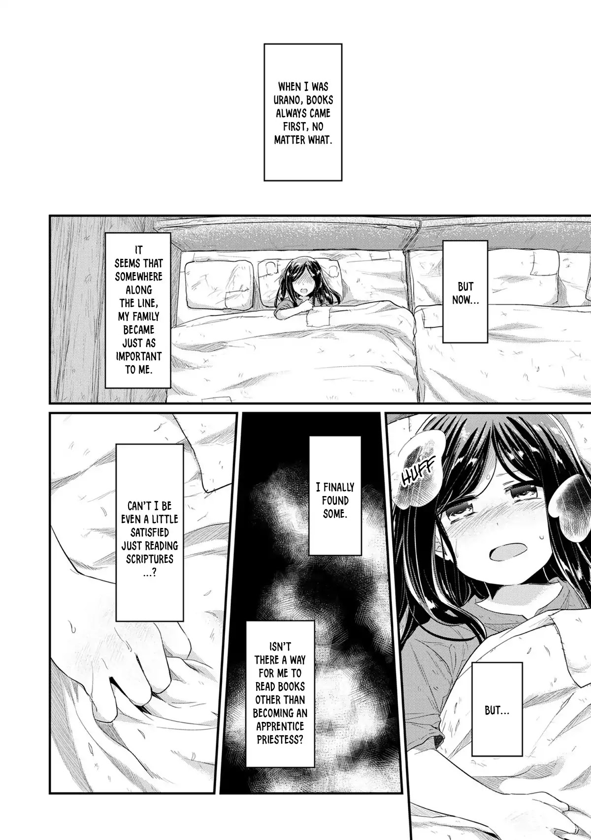 Ascendance of a Bookworm Chapter 32 page 13 - Chapter 32: The Option to be an Apprentice Priestess