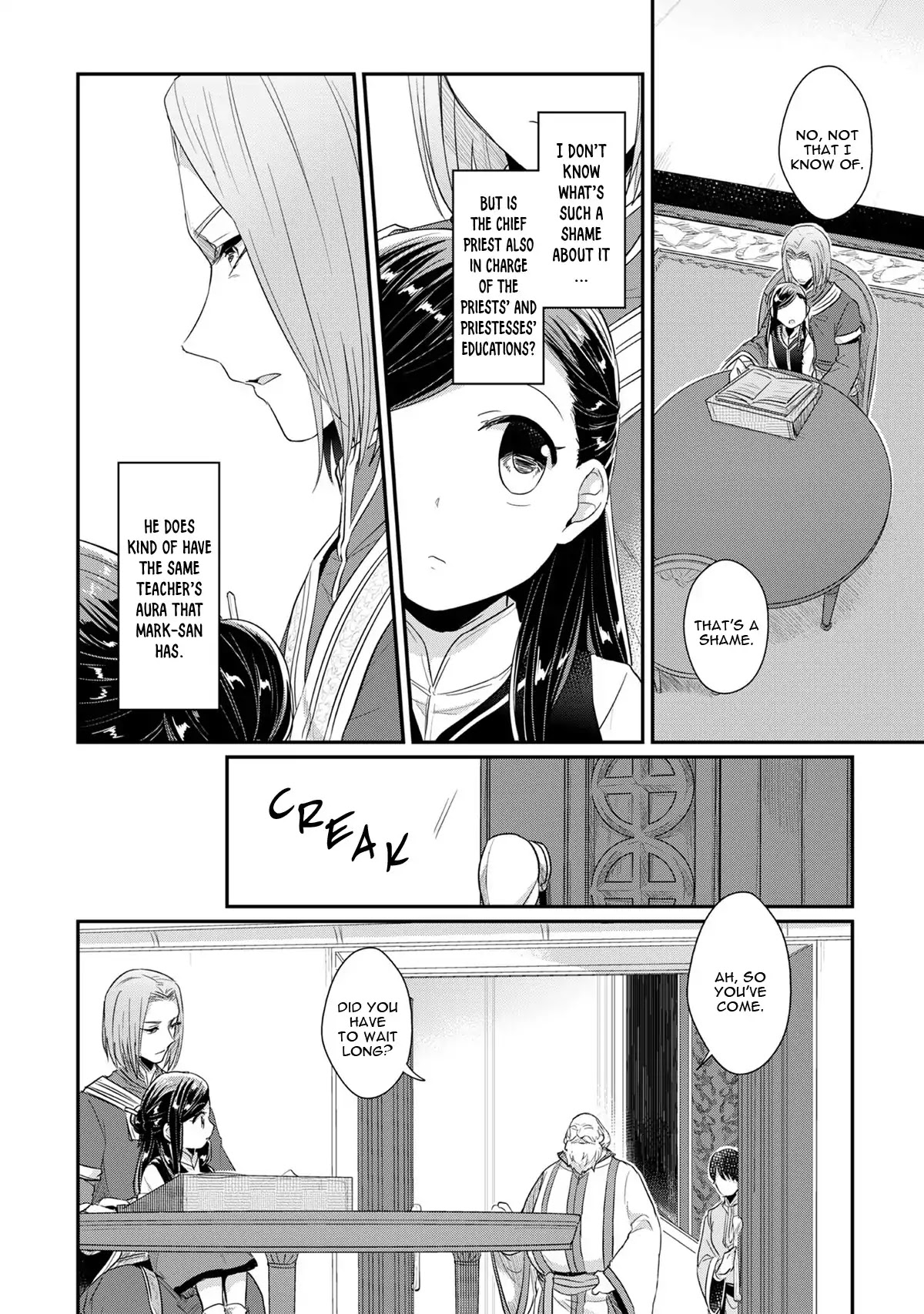 Ascendance of a Bookworm Chapter 32 page 21 - Chapter 32: The Option to be an Apprentice Priestess