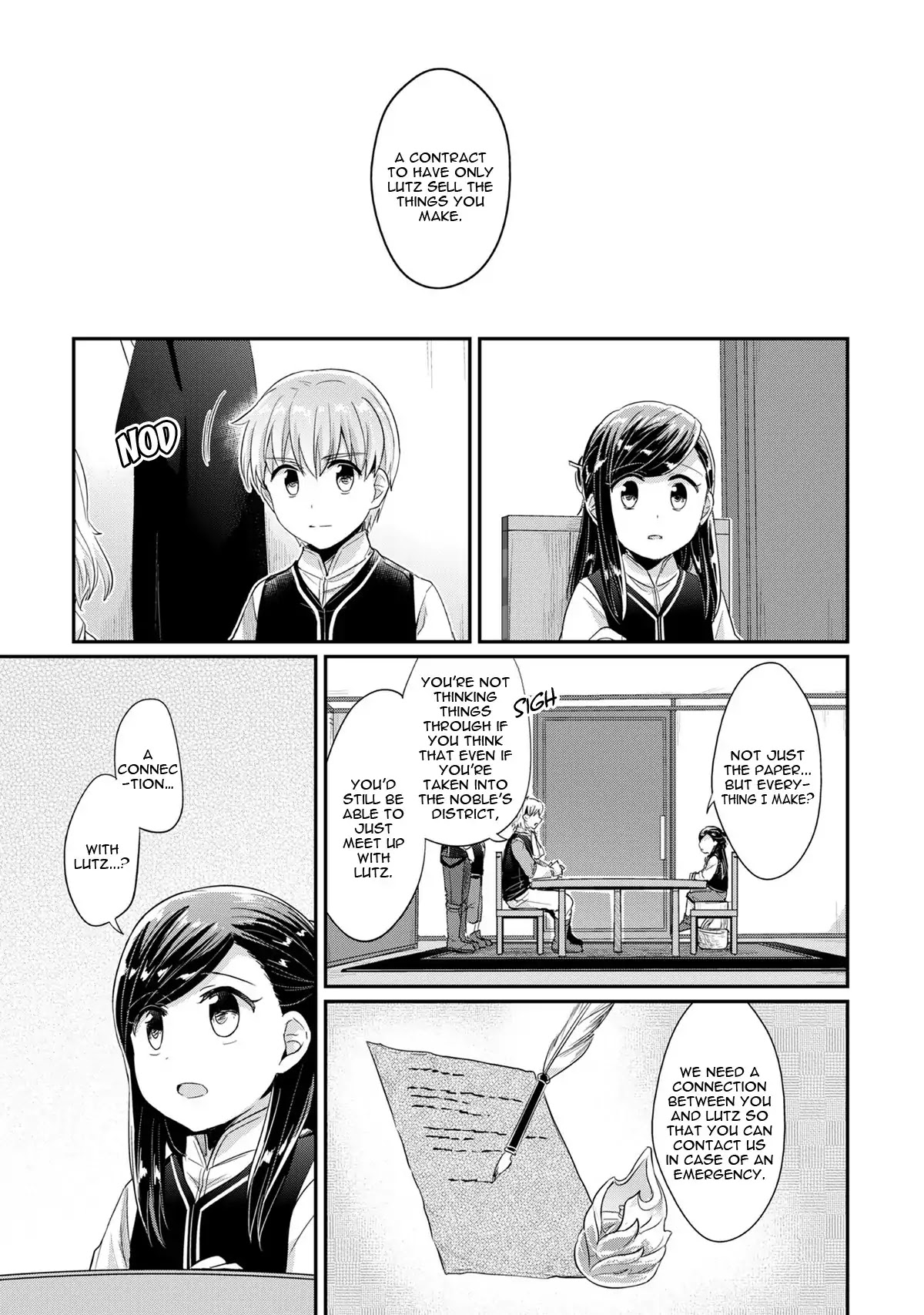 Ascendance of a Bookworm Chapter 32 page 40 - Chapter 32: The Option to be an Apprentice Priestess