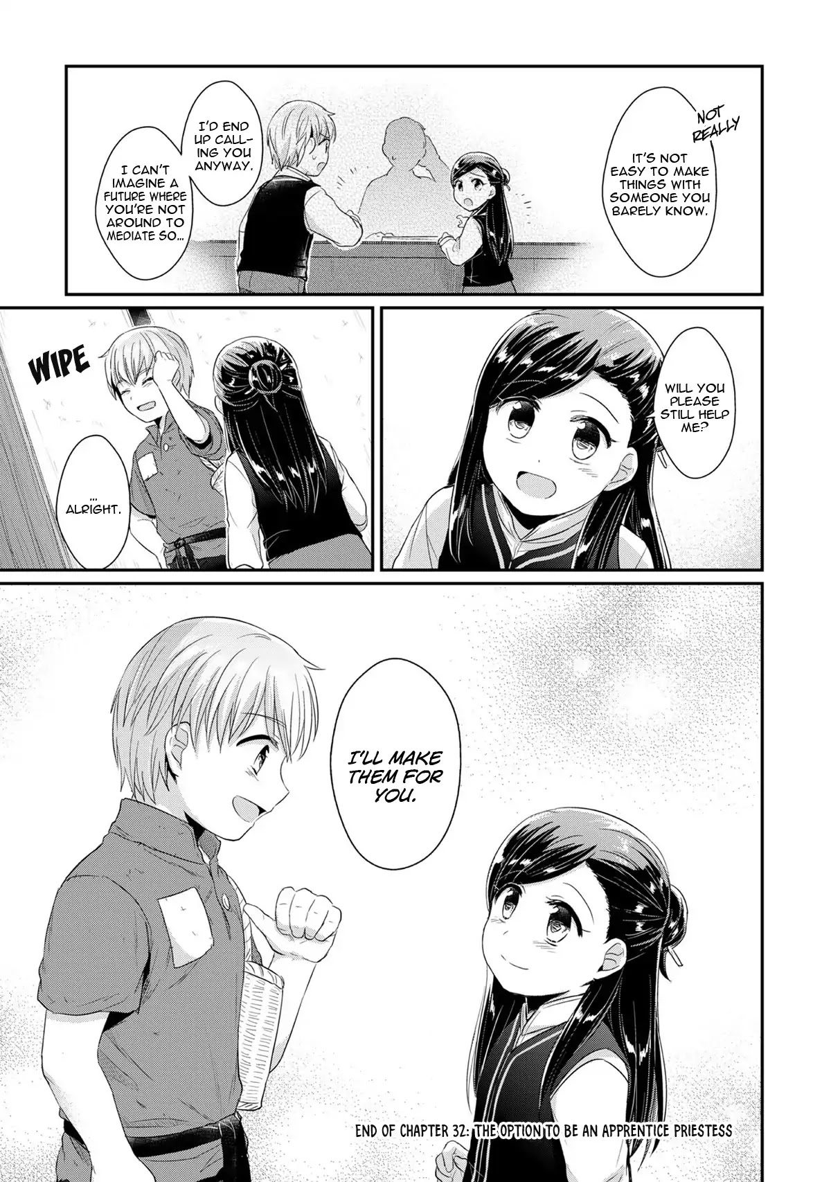 Ascendance of a Bookworm Chapter 32 page 56 - Chapter 32: The Option to be an Apprentice Priestess