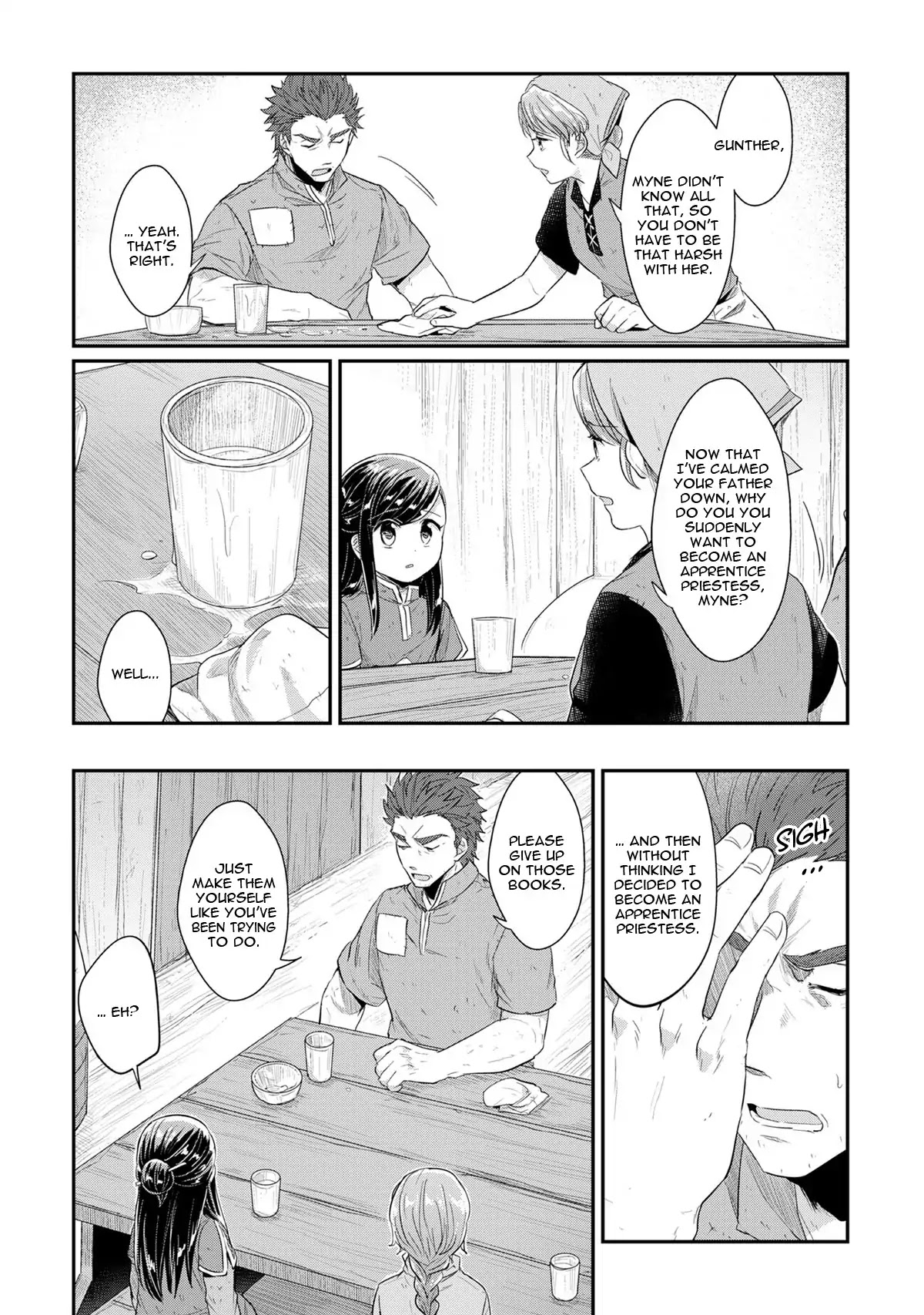 Ascendance of a Bookworm Chapter 32 page 8 - Chapter 32: The Option to be an Apprentice Priestess