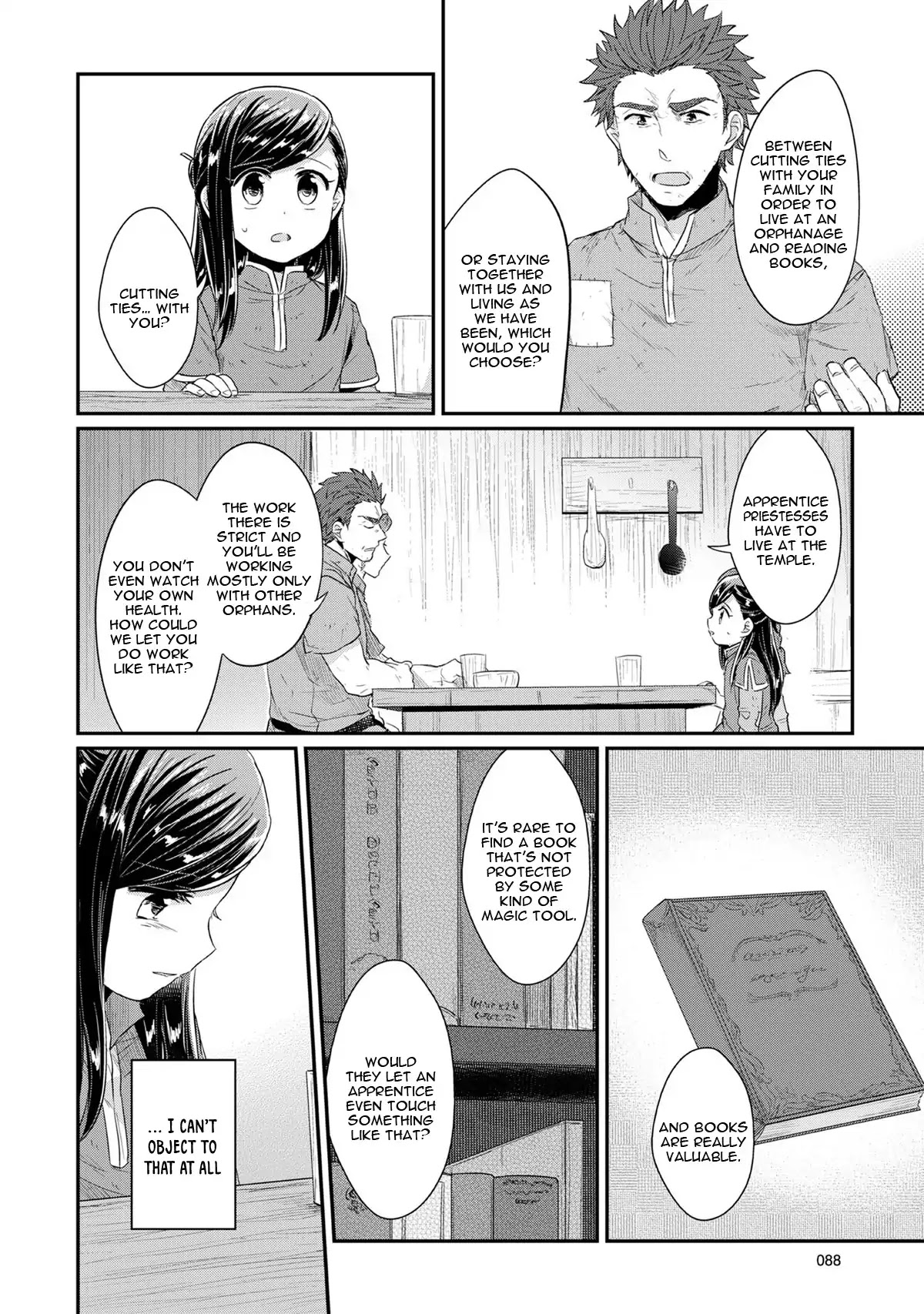 Ascendance of a Bookworm Chapter 32 page 9 - Chapter 32: The Option to be an Apprentice Priestess
