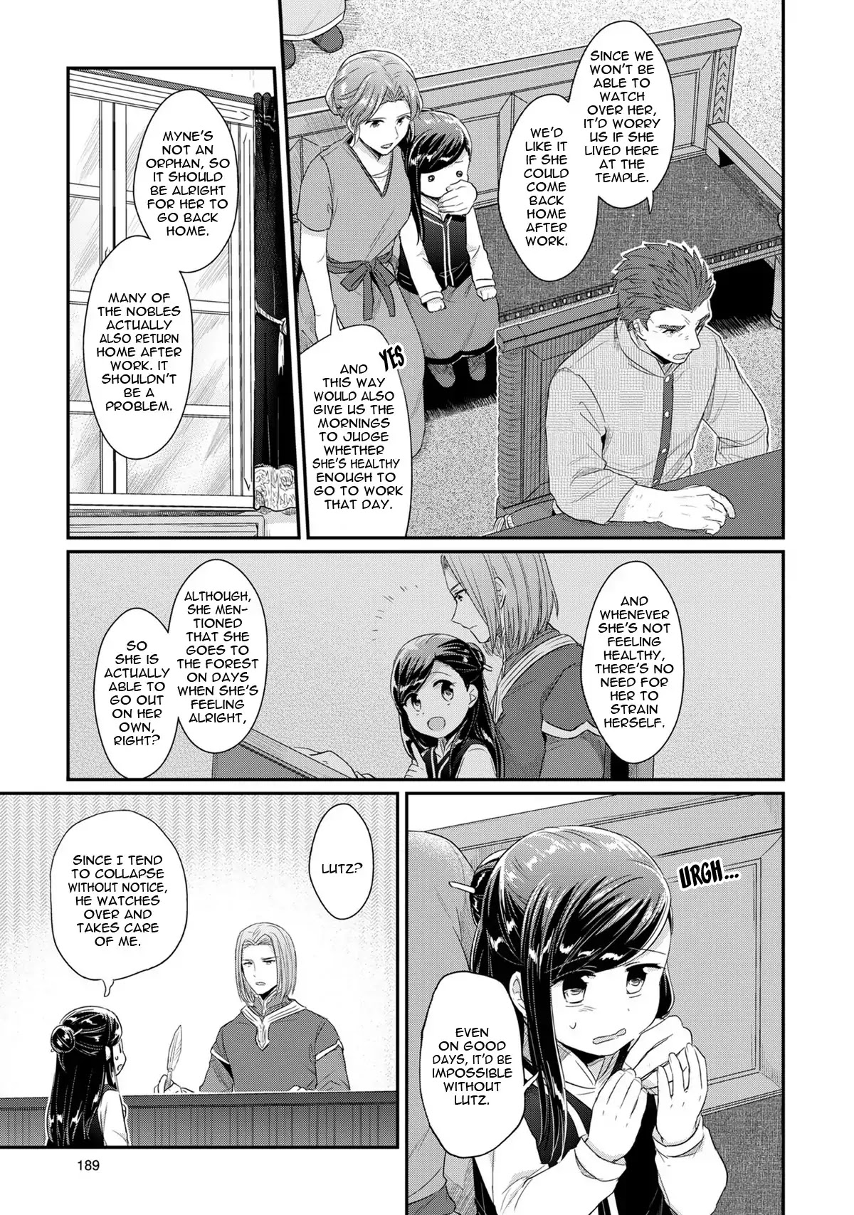 Ascendance of a Bookworm Chapter 33.5 page 4 - Chapter 33.5: Extra: The Discussion in the Chief Priest's Office