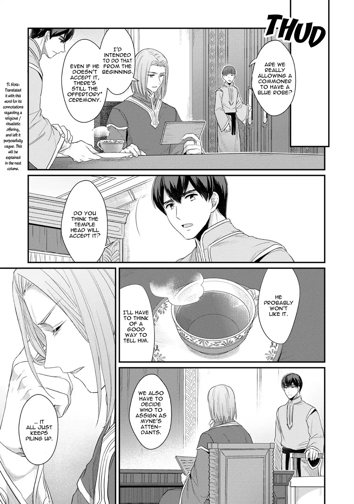 Ascendance of a Bookworm Chapter 33.5 page 8 - Chapter 33.5: Extra: The Discussion in the Chief Priest's Office