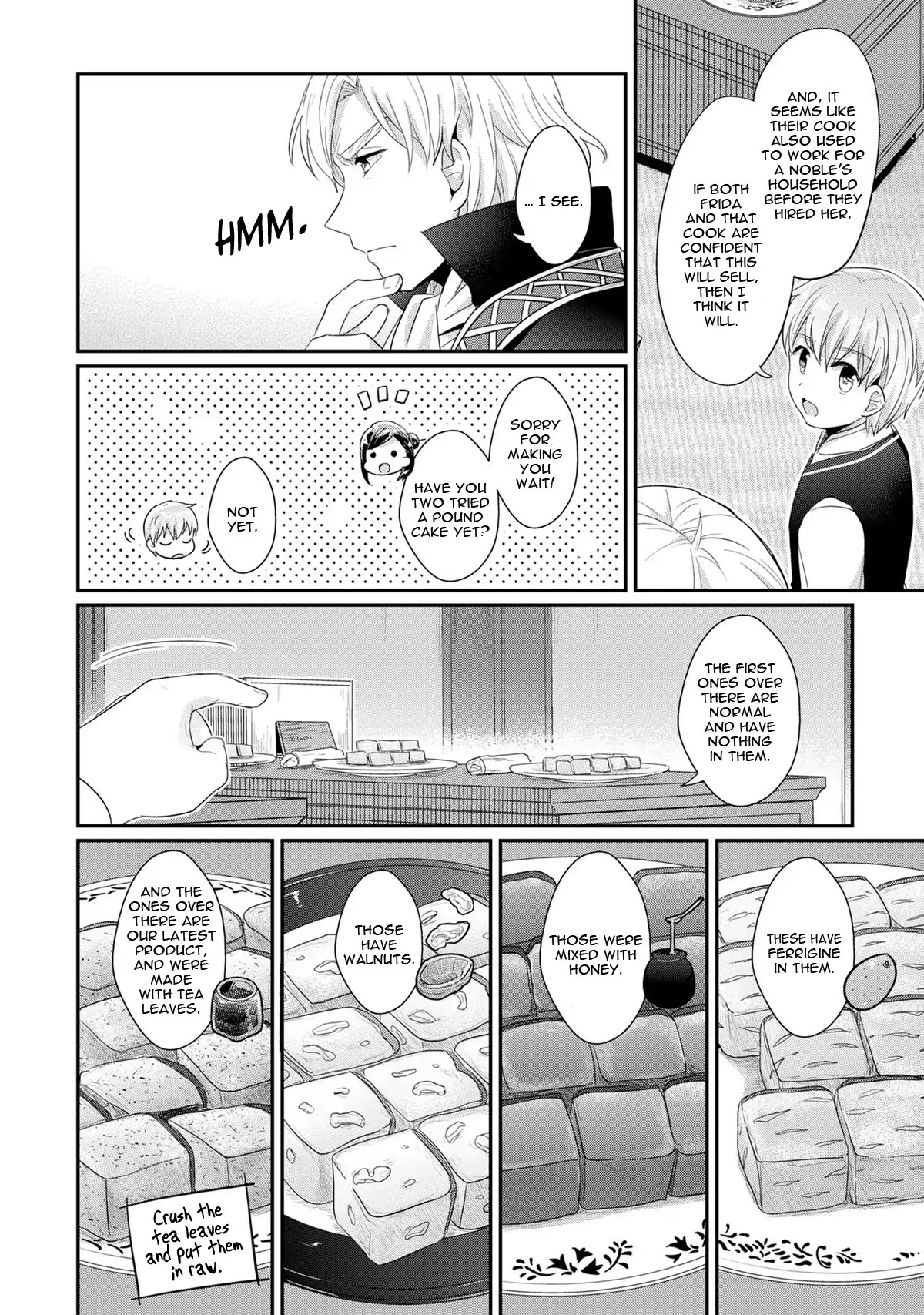Ascendance of a Bookworm Chapter 33.6 page 11 - Chapter 33.6: Extra: A Pound Cake Tasting Party